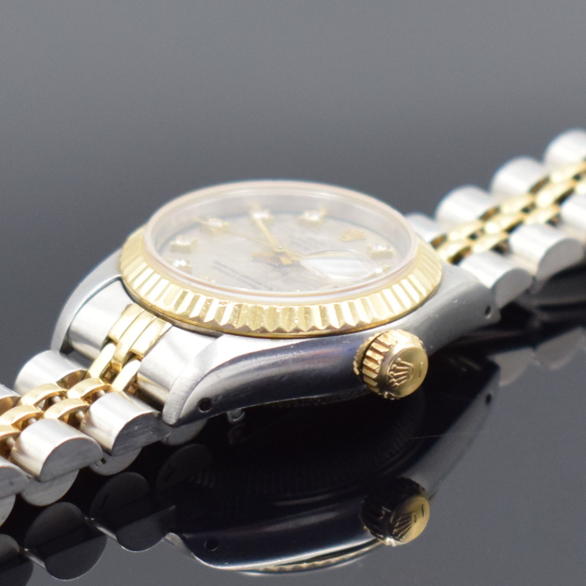 ROLEX Datejust Damenarmbanduhr in Stahl/Gold Referenz - Bild 4 aus 5