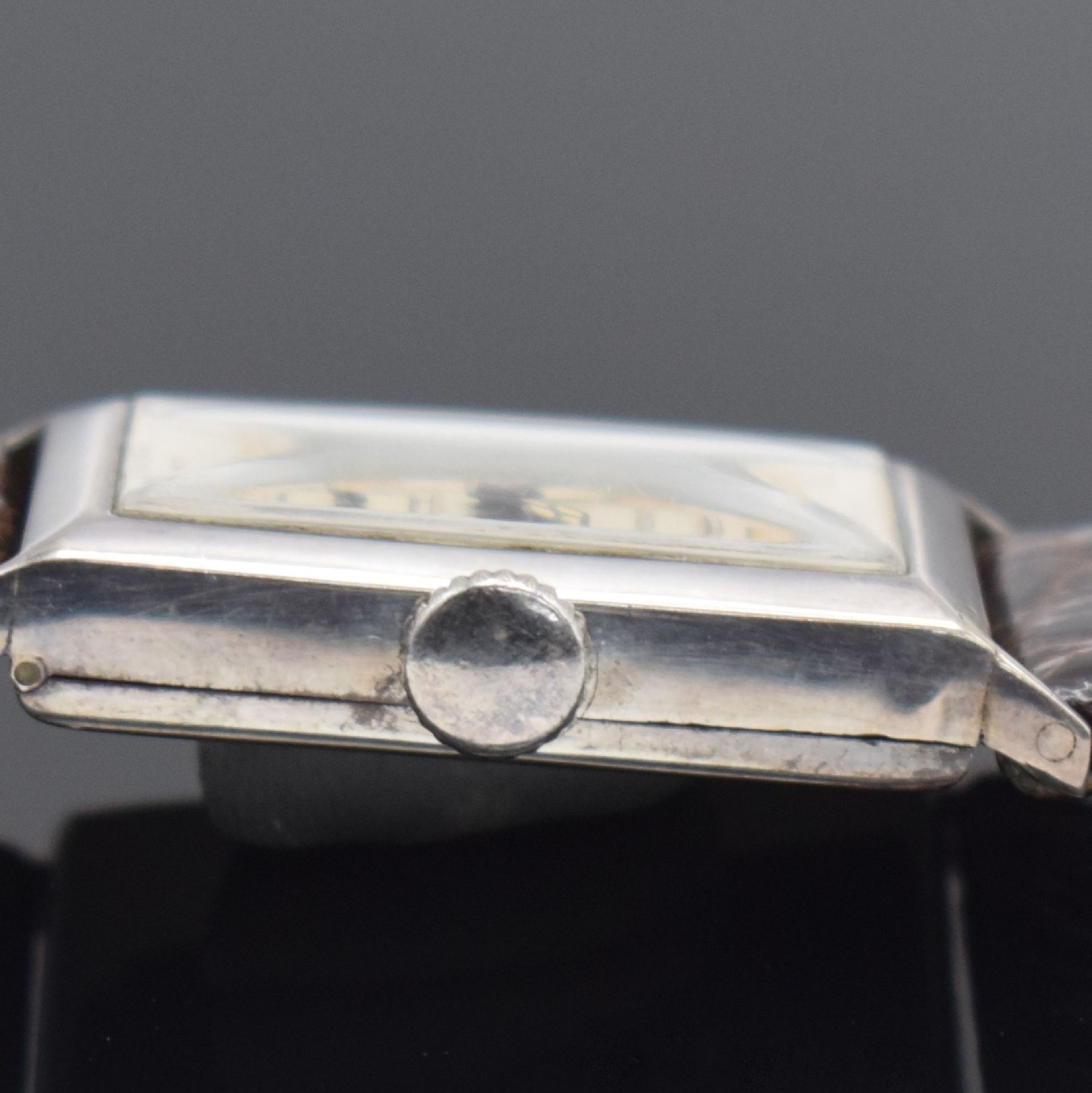 LONGINES Armbanduhr mit Kaliber 9,47N, Schweiz um 1928, - Image 3 of 8