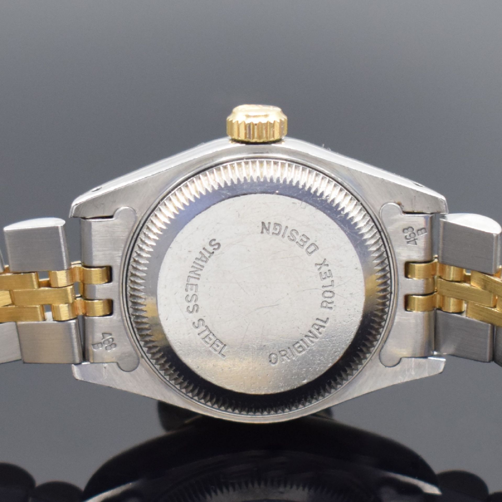 ROLEX Datejust Damenarmbanduhr in Stahl/Gold Referenz - Bild 5 aus 5