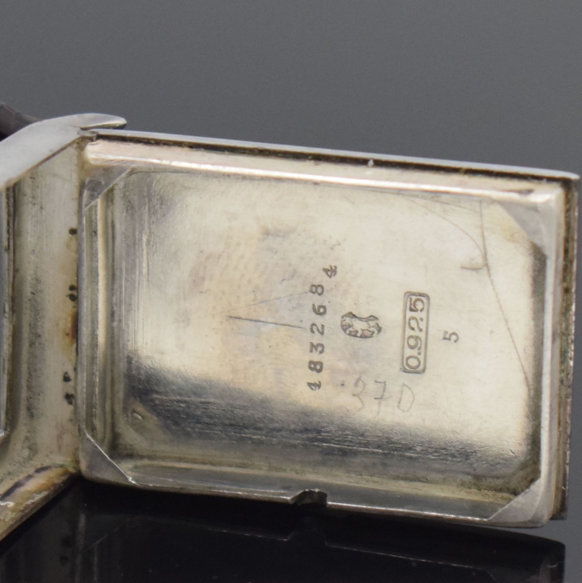 LONGINES Armbanduhr mit Kaliber 9,47N,  Schweiz um 1928, - Bild 8 aus 8