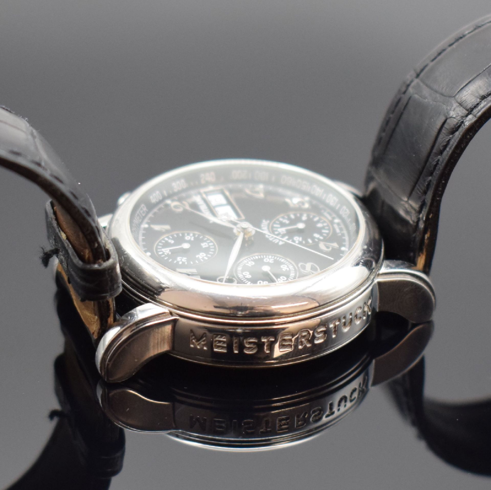 MONTBLANC Armbandchronograph Meisterstück Star, Schweiz - Image 5 of 8