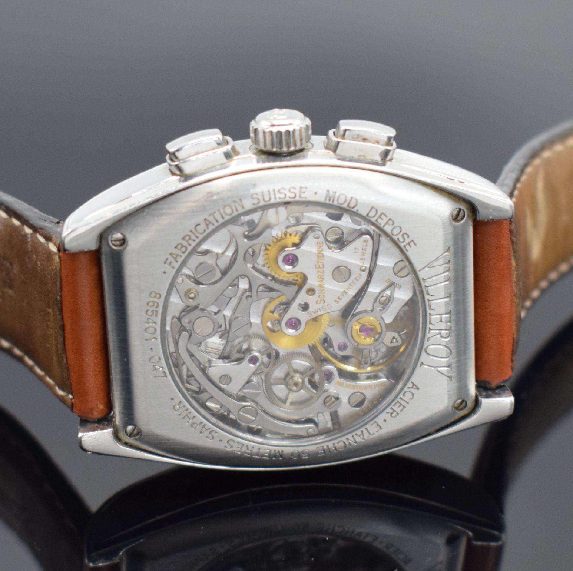 SCHWARZ-ETIENNE Villeroy Herrenarmbanduhr mit Chronograph - Image 5 of 6