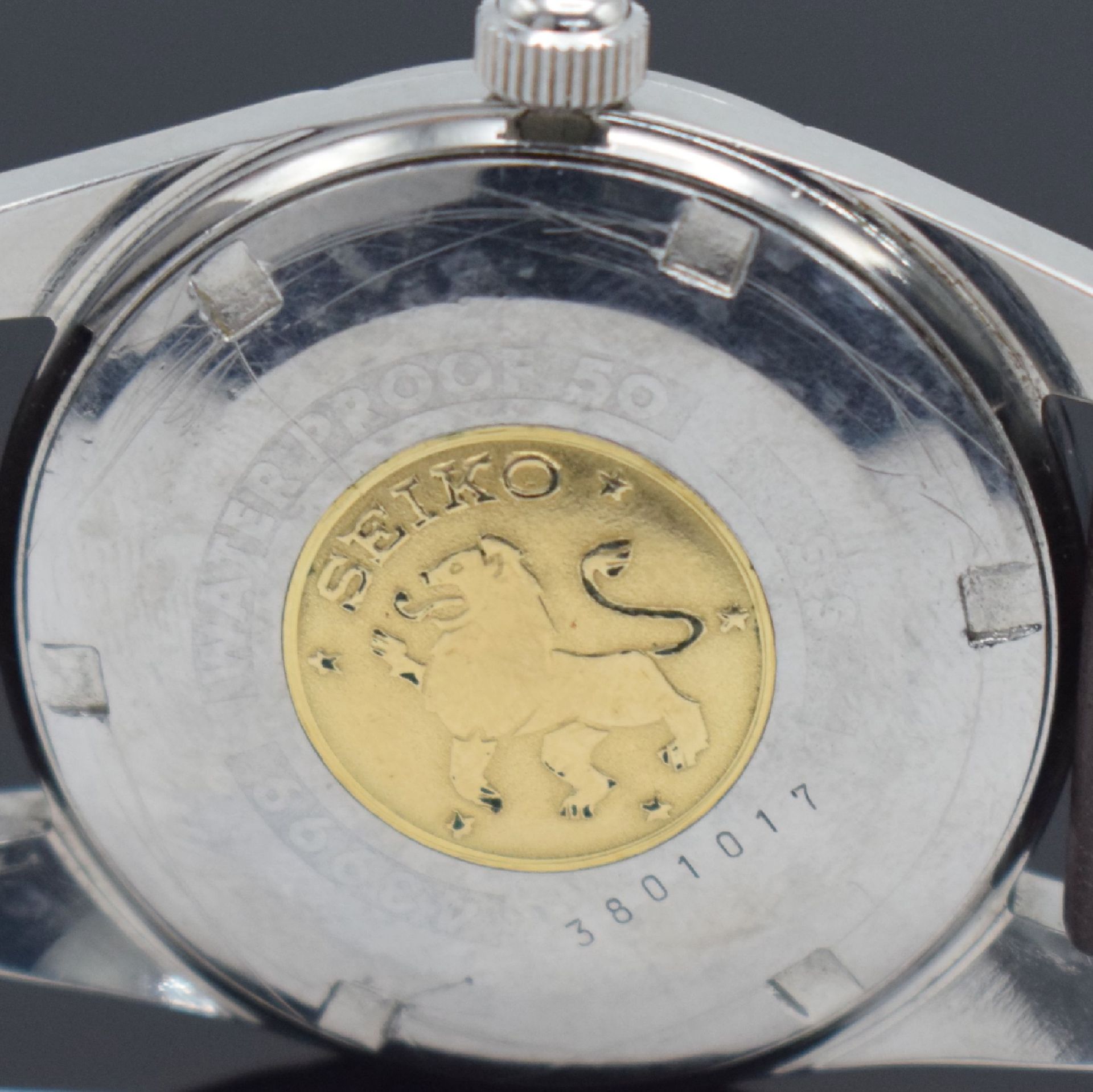 GRAND SEIKO Chronometer seltene große Herrenarmbanduhr - Image 6 of 9