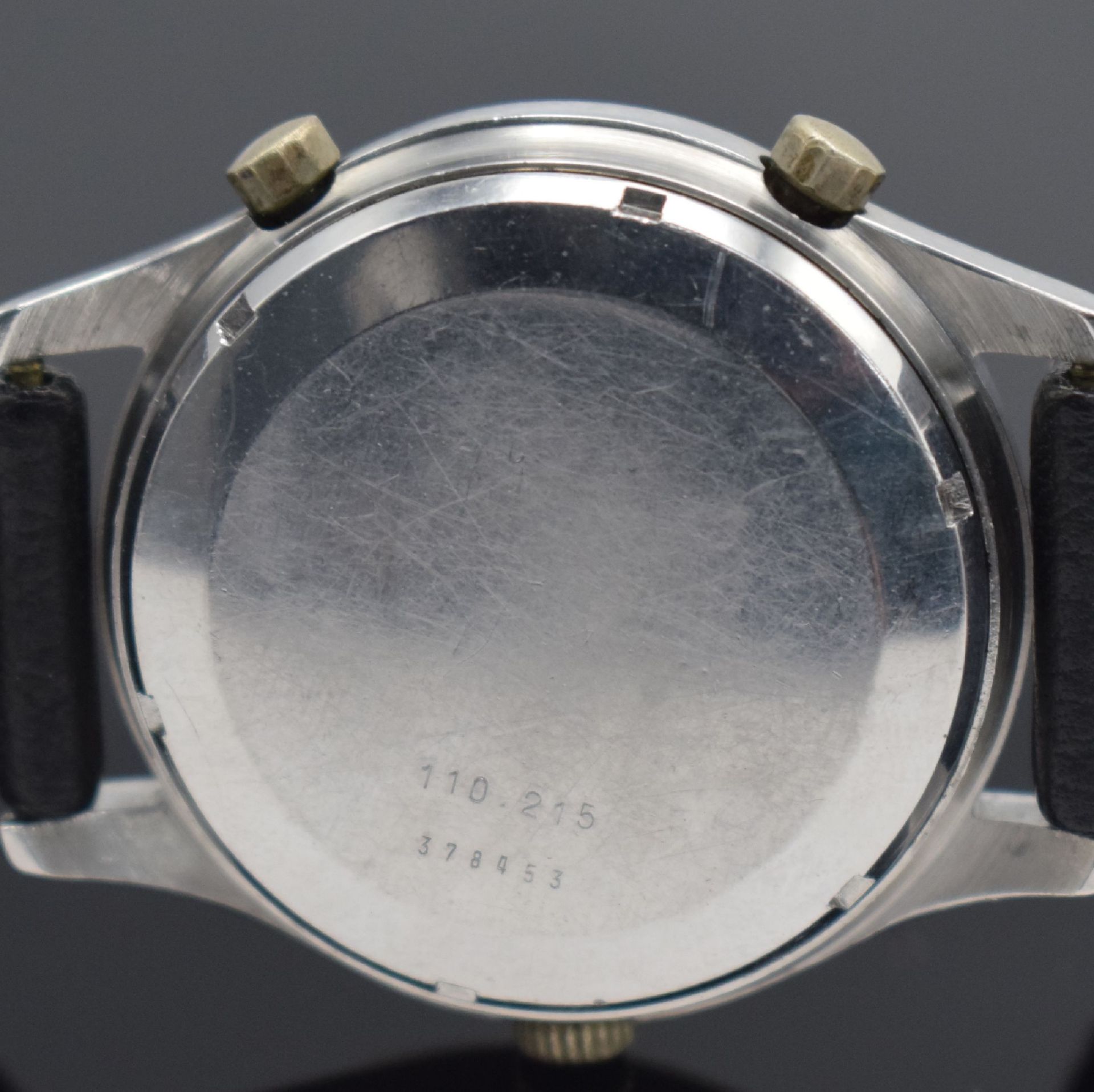 HEUER Verona seltene Herrenarmbanduhr mit Chronograph - Image 5 of 12