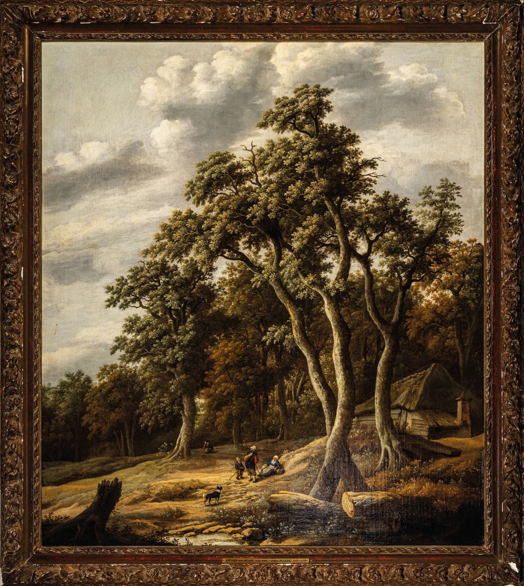 Cornelis Gerritsz. Decker (um 1620-1678 Haarlem) & Adriaen - Image 3 of 3
