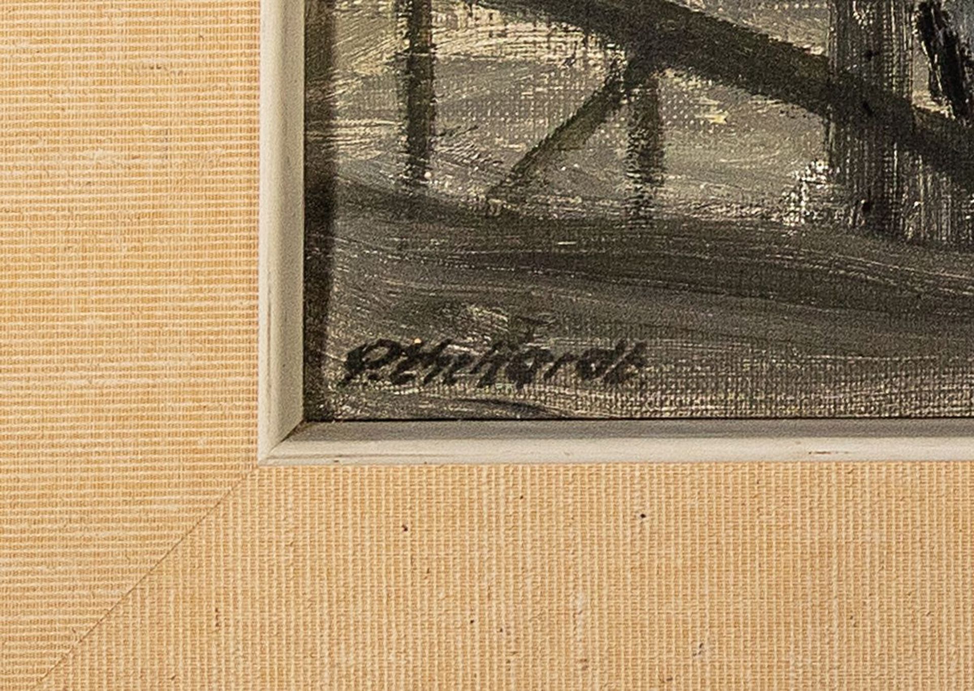 Paul Ehrhardt, 1888-1981,  Hafen mit ein- und auslaufenden - Bild 2 aus 3
