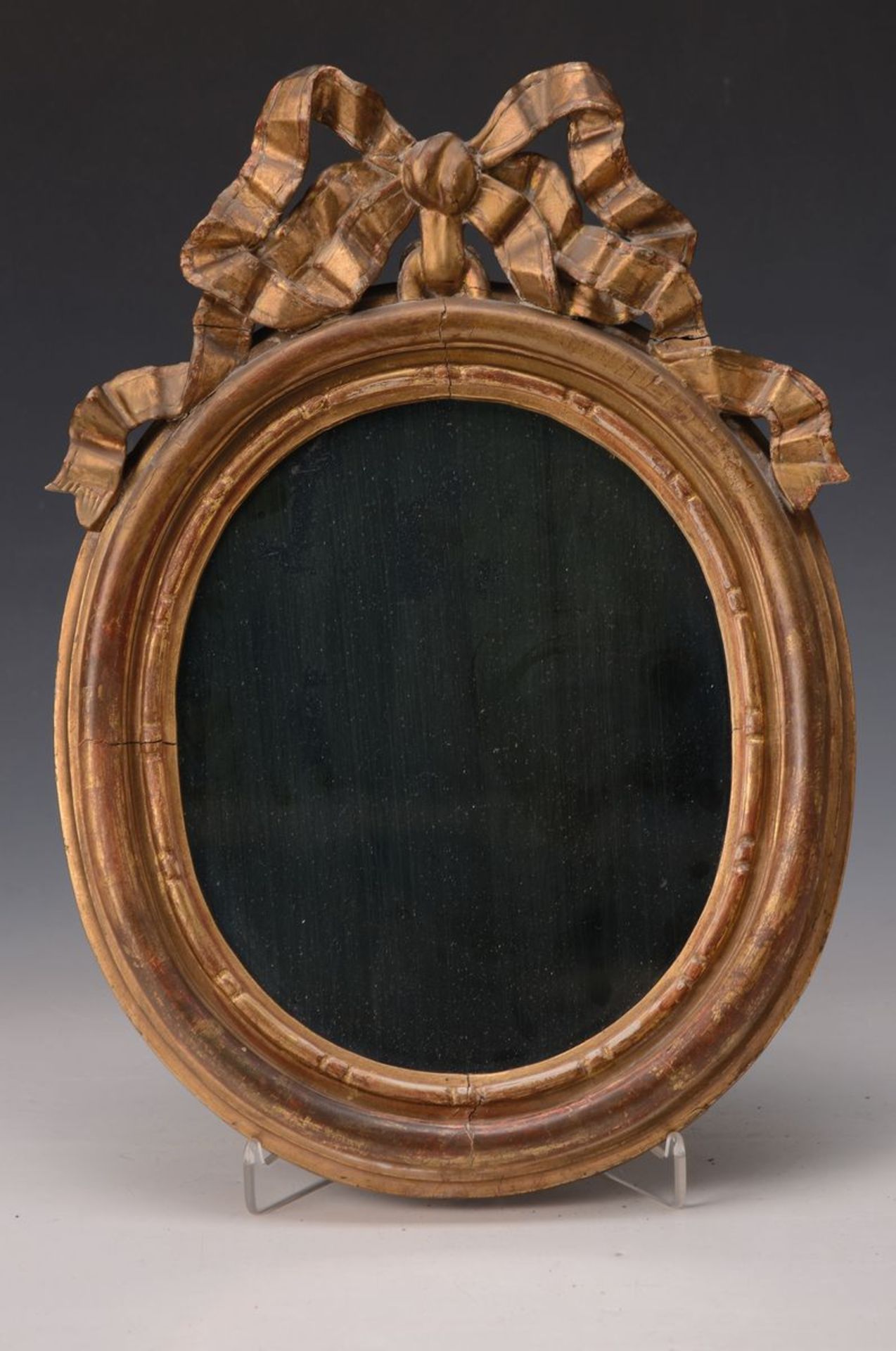 Wandkonsole und kleiner Spiegel, 2. Hälfte 19. Jh.,  Holz - Bild 3 aus 3