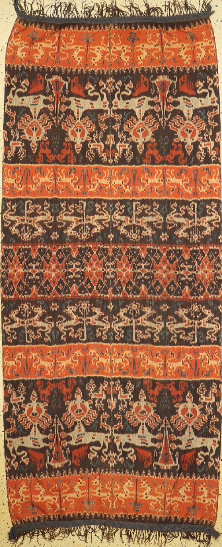 Sumba Ikat alt, Indonesien, um 1920, Baumwolle, ca. 230