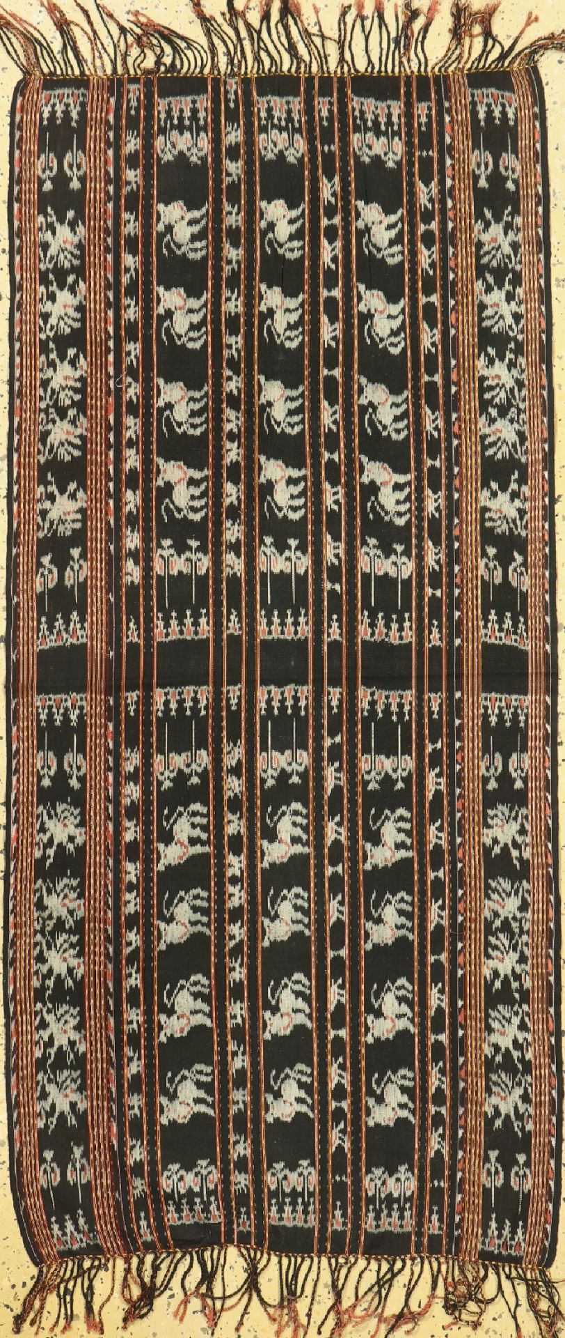 Indonesisches Textil,   Indonesien, um 1940/1950,