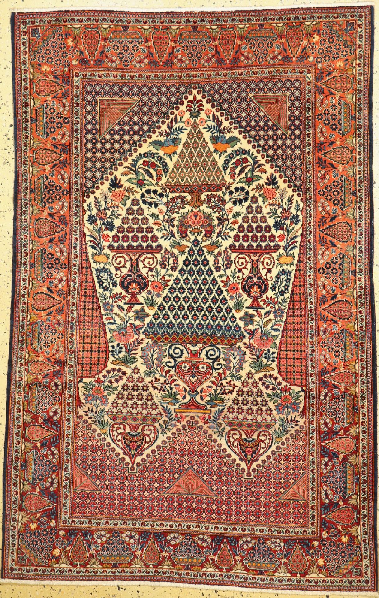 Keschan 'Hadjikhanumi Design',   Persien, um 1910/1920,