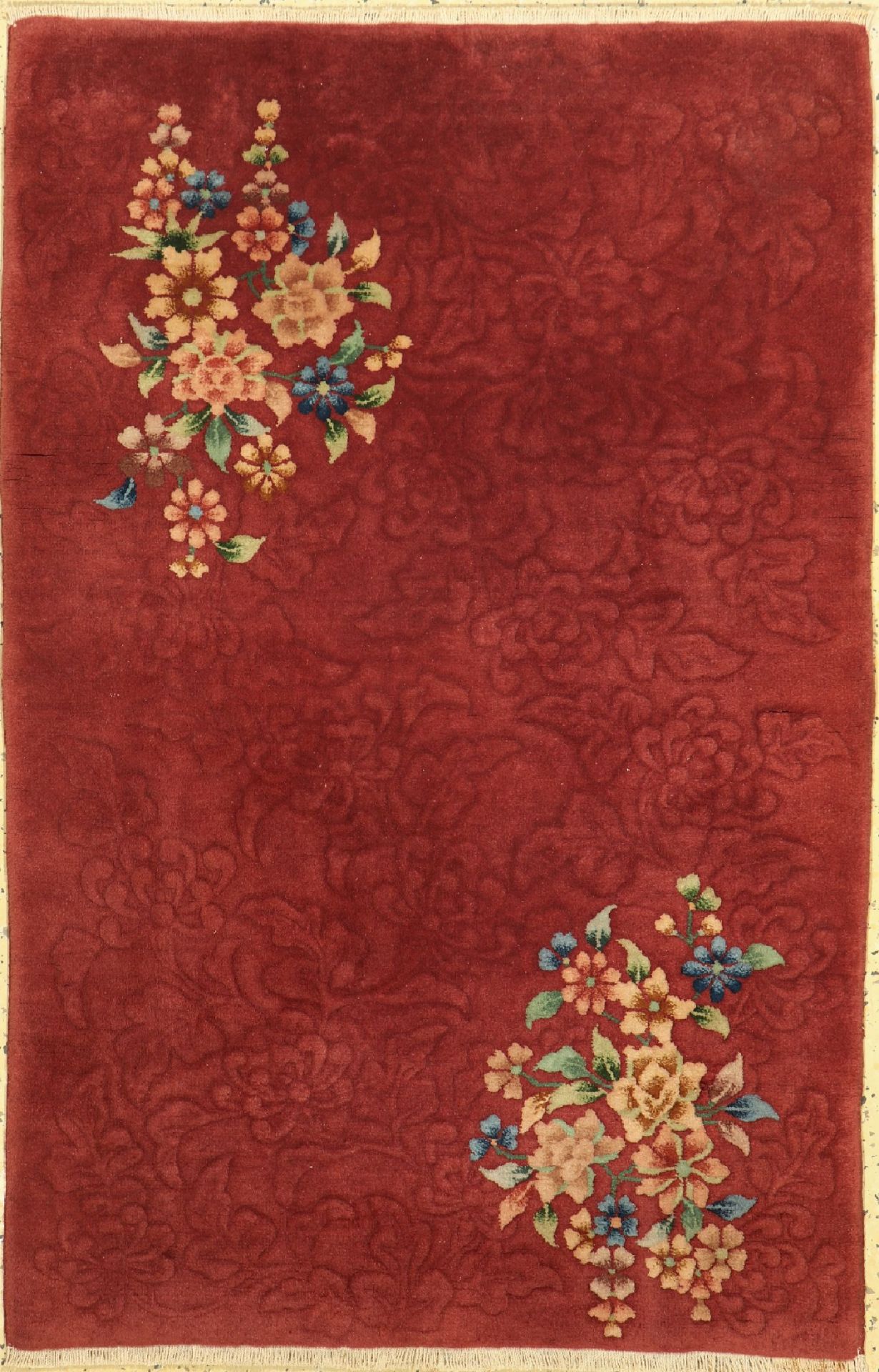 Peking alt,   China, um 1930, Wolle auf Baumwolle, ca. 137