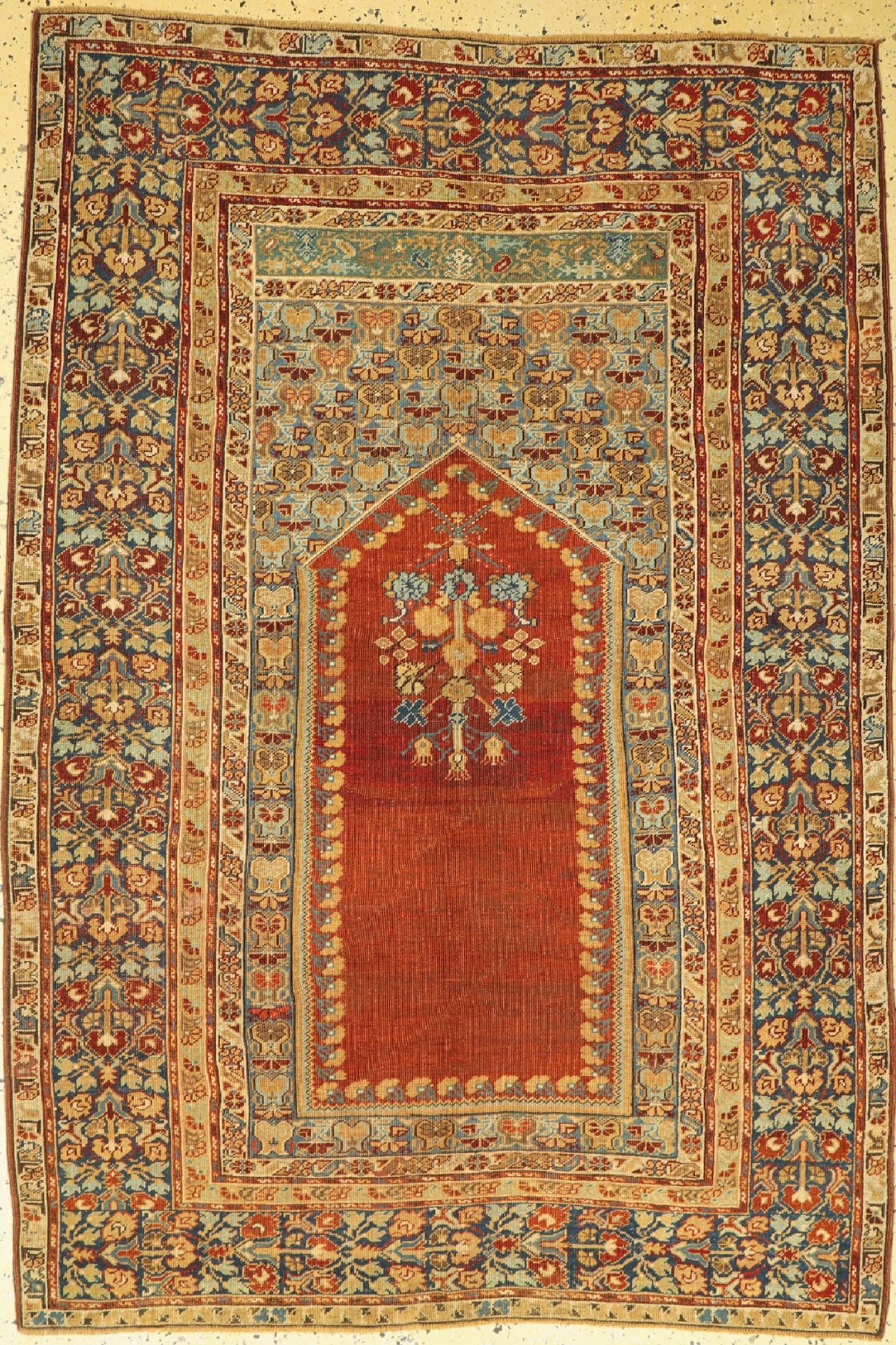 Antiker Ghiordes,   Türkei, 19.Jhd, Wolle aufWolle, ca.