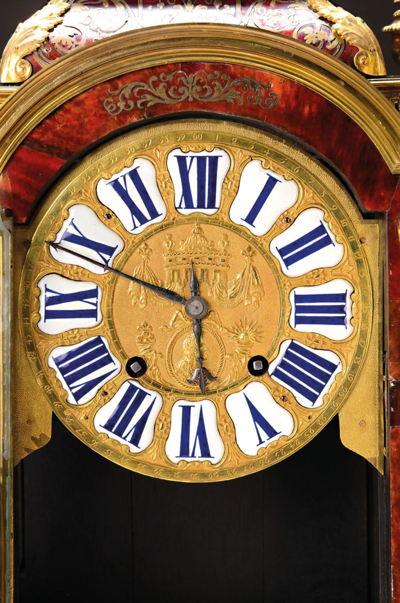 Boulle-Uhr, 1. Hälfte 18.Jh., Frankreich, Louis XIV., - Image 2 of 8
