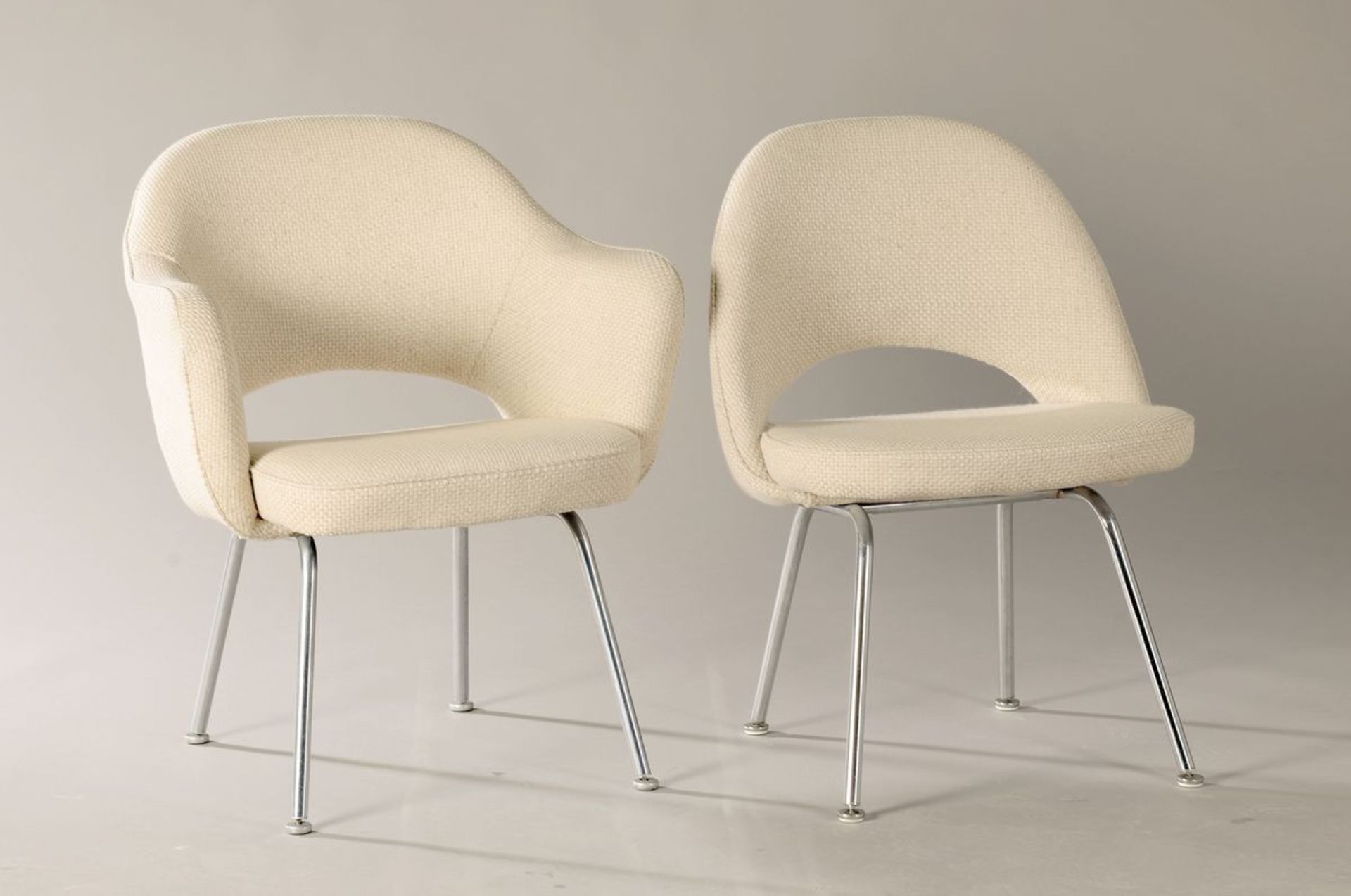 Designer-Stühle, 60er Jahre, 4 Armlehnstühle und 2 Stühle