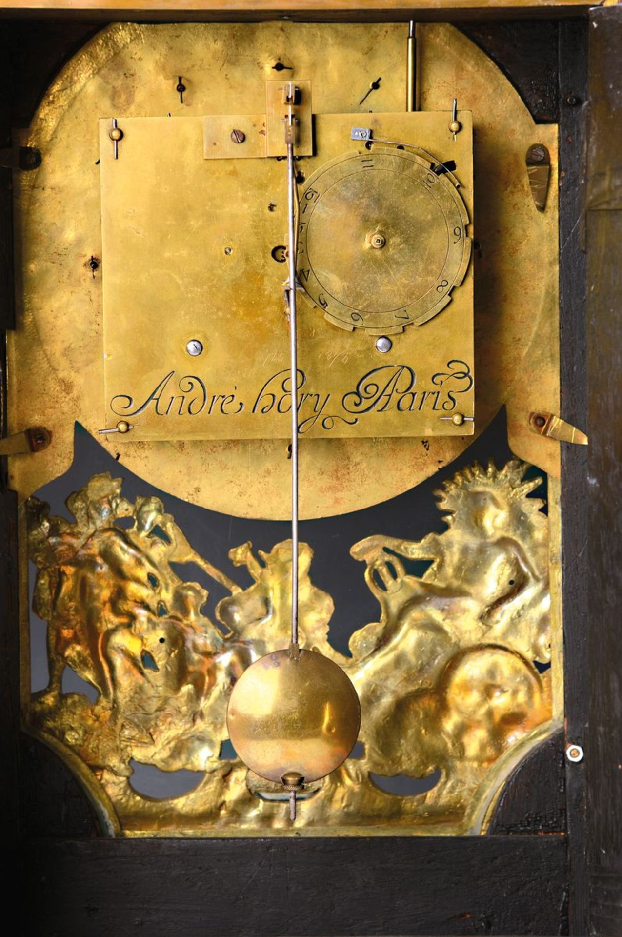 Boulle-Uhr, 1. Hälfte 18.Jh., Frankreich, Louis XIV., - Image 6 of 8