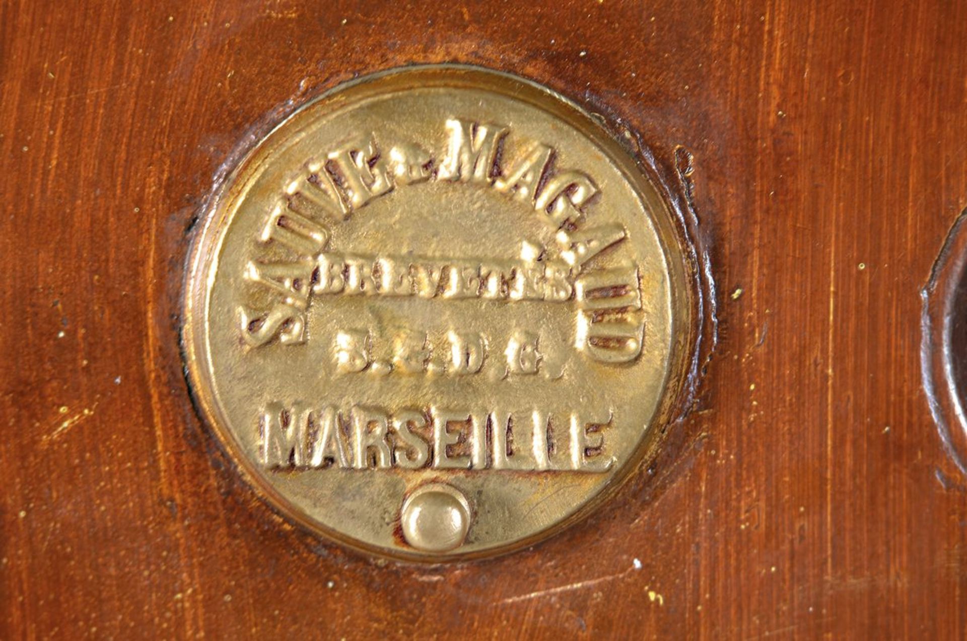 Tresor, Frankreich - Marseille, um 1900, orig. Bemalung, - Image 2 of 2