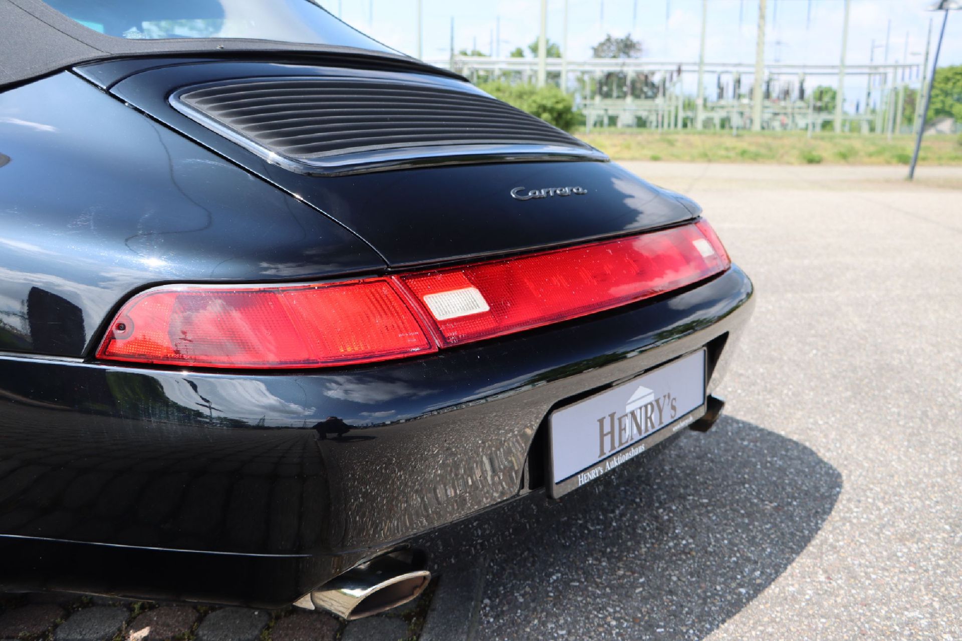 Porsche 993 Carrera Cabriolet, Fahrgestellnummer: - Image 5 of 9