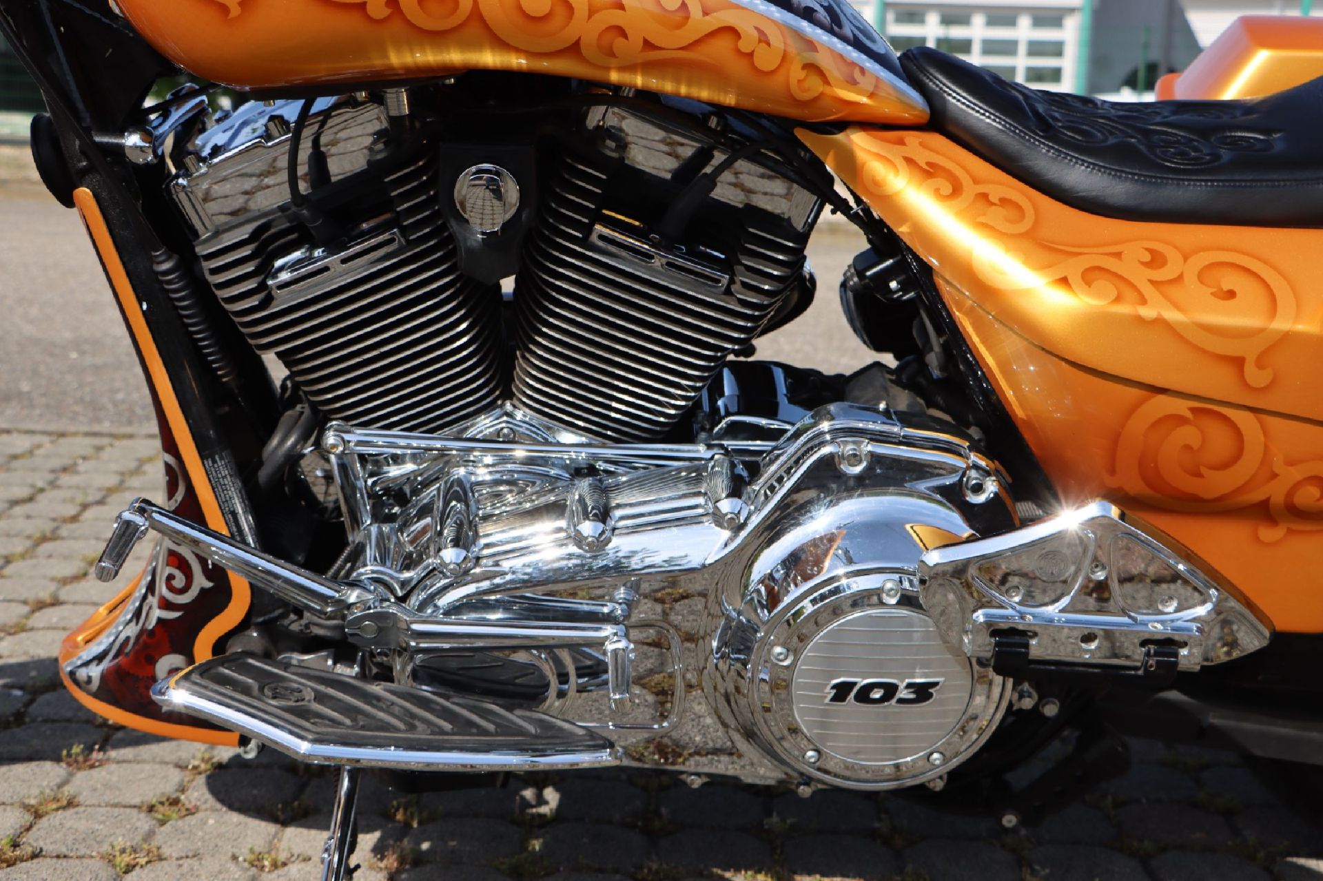 Harley-Davidson Road King 103 Chicano 30' Rick's Airride - Image 5 of 9