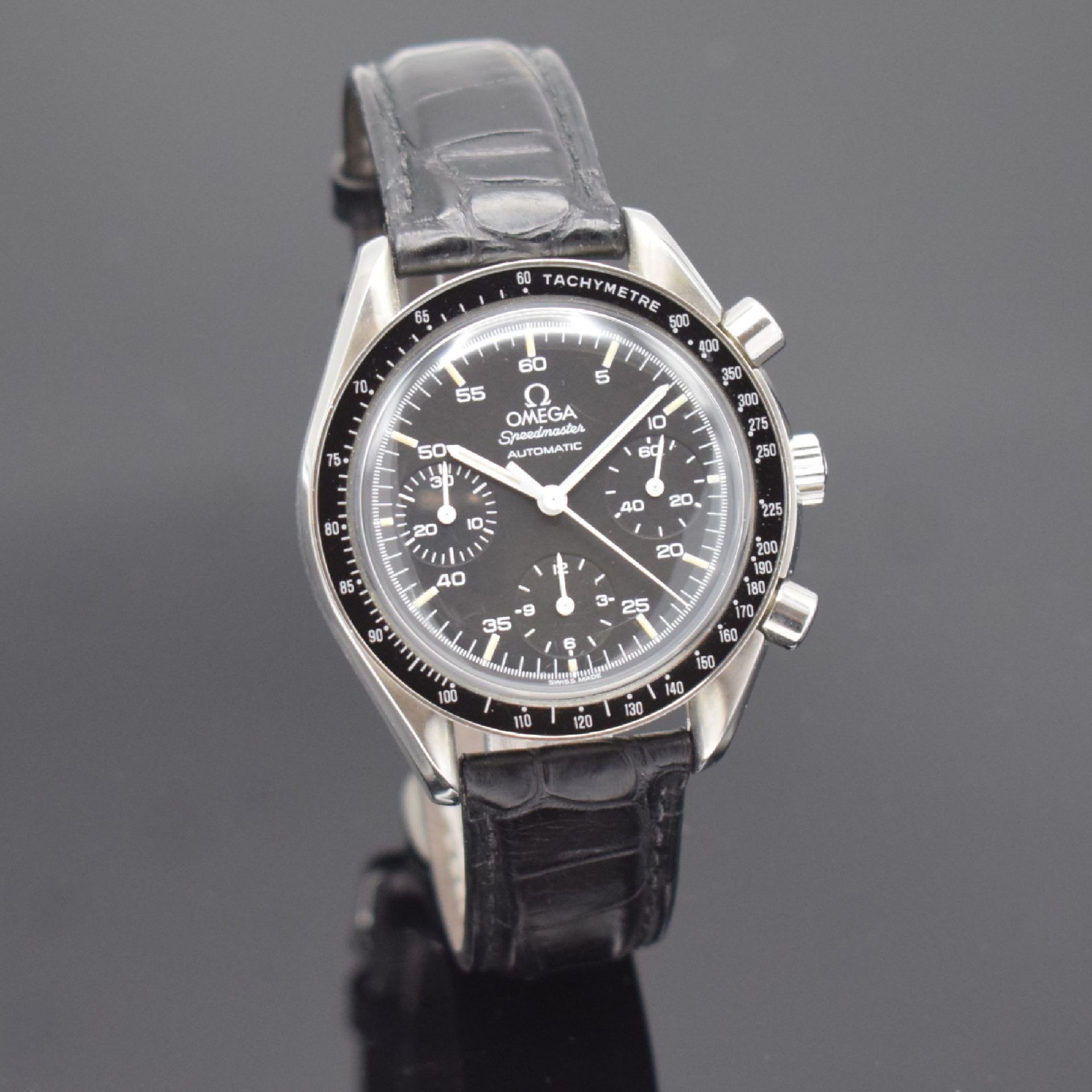 OMEGA Armbandchronograph Speedmaster Reduced Referenz - Image 3 of 6