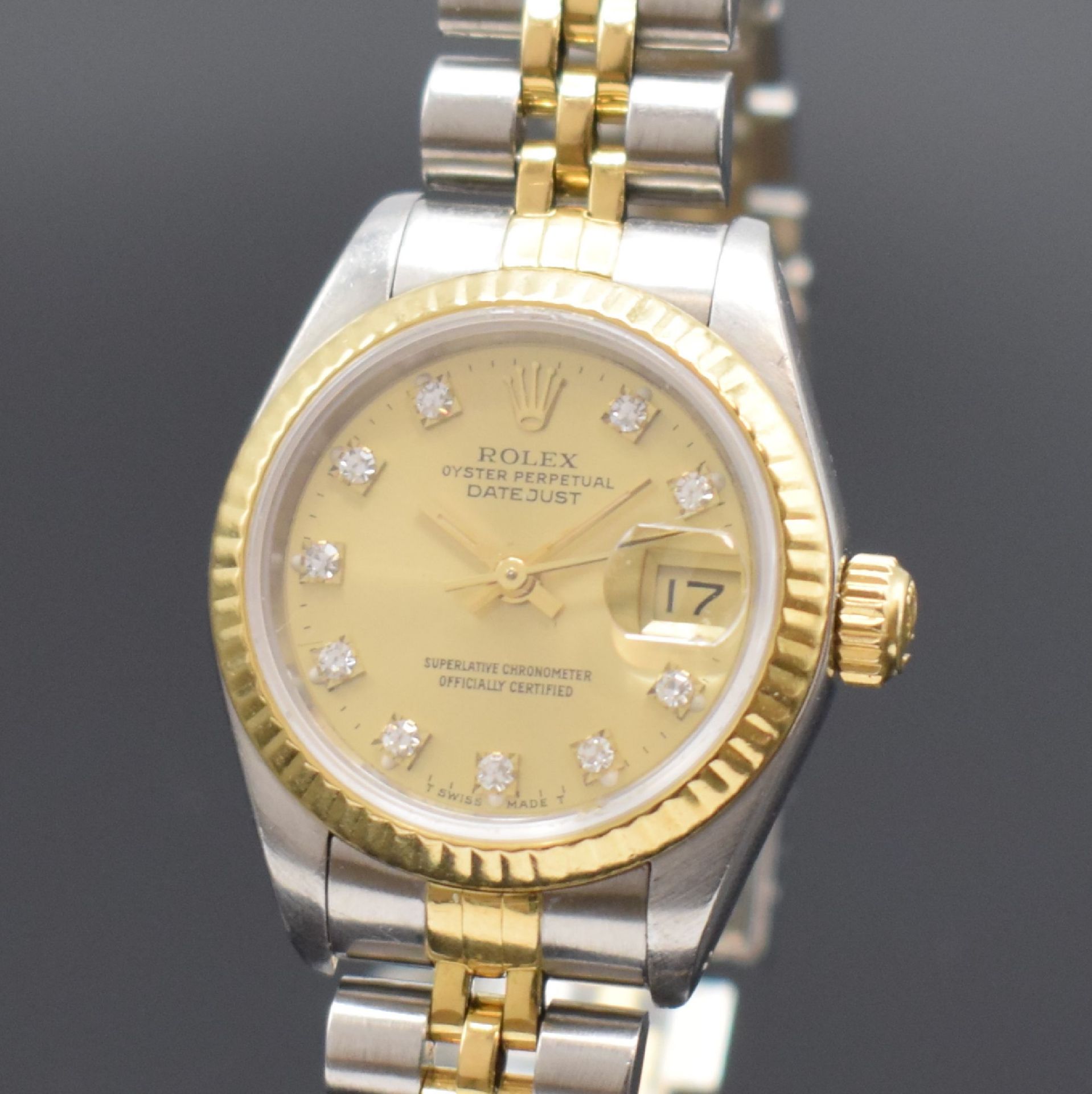 ROLEX Damenarmbanduhr Oyster Perpetual Datejust Referenz - Image 2 of 5