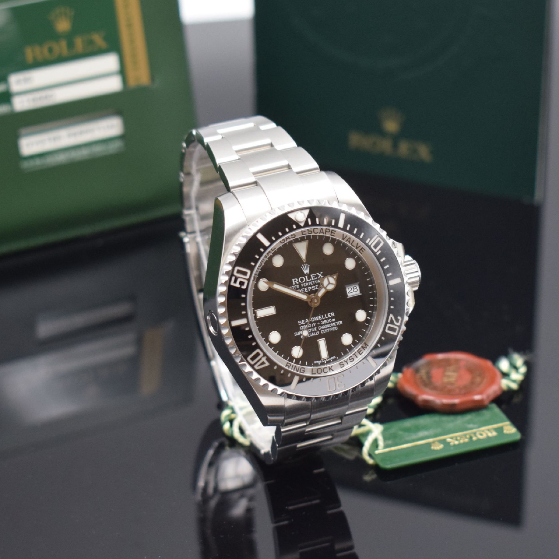 ROLEX Herrenarmbanduhr Oyster Perpetual Date Sea-Dweller - Image 3 of 5