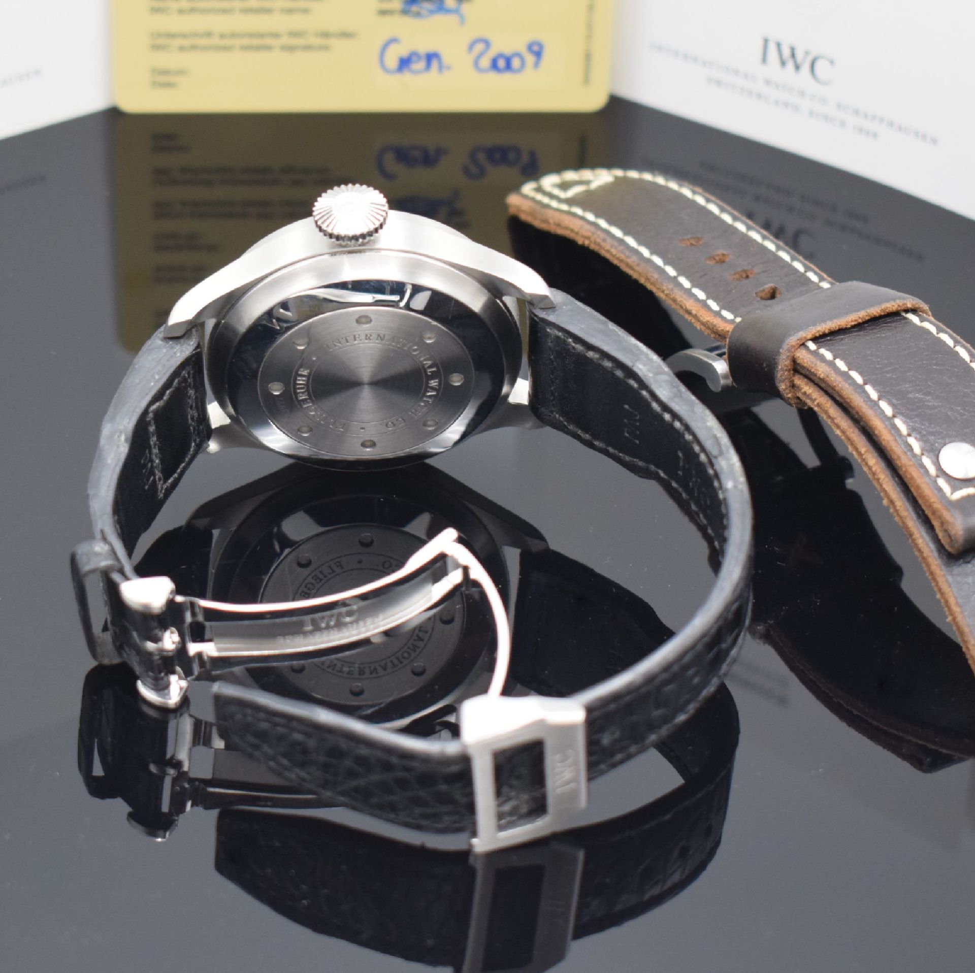 IWC große Fliegeruhr Herrenarmbanduhr Referenz IW500401, - Image 7 of 7