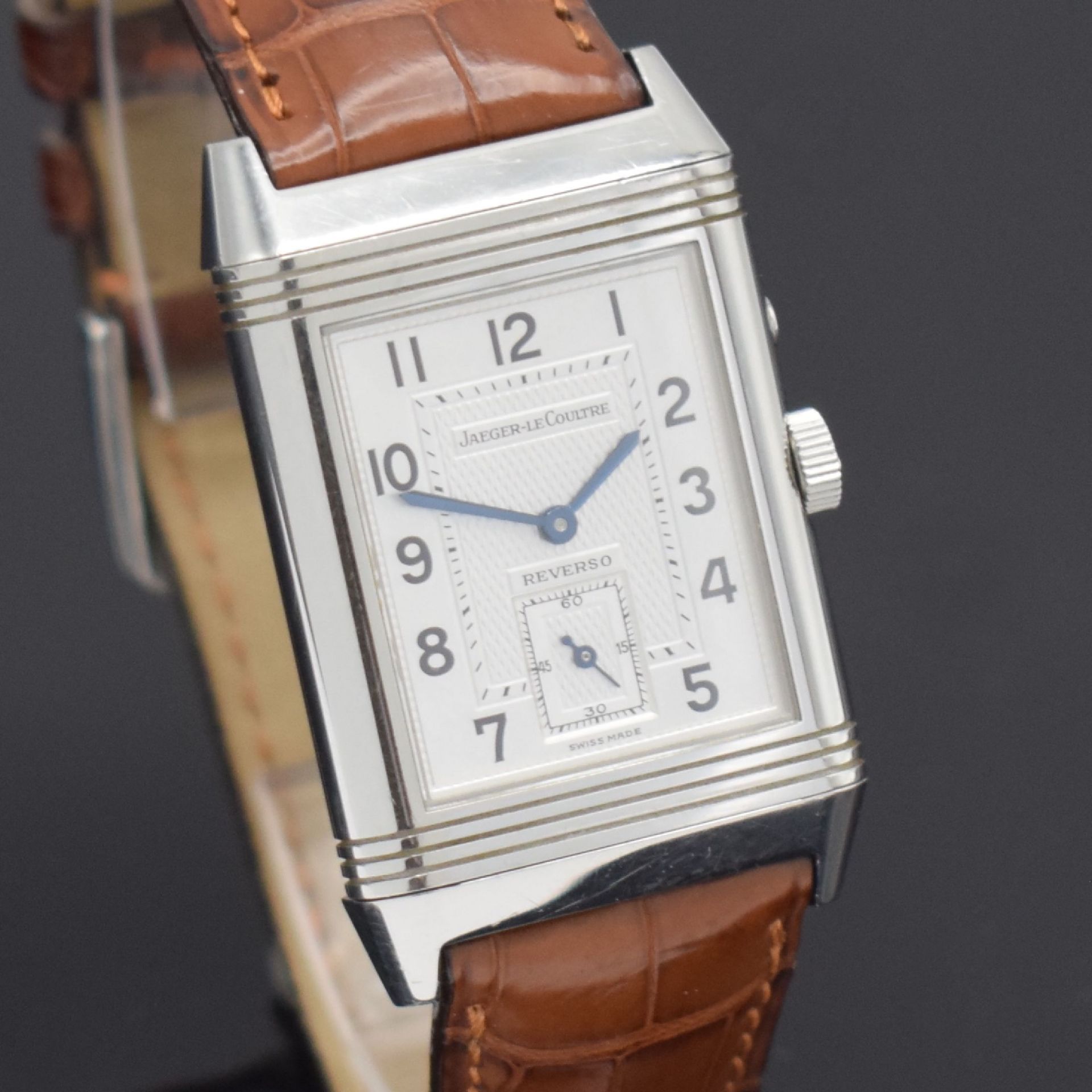 Jaeger-LeCoultre Reverso Duoface Herrenarmbanduhr in - Bild 8 aus 9