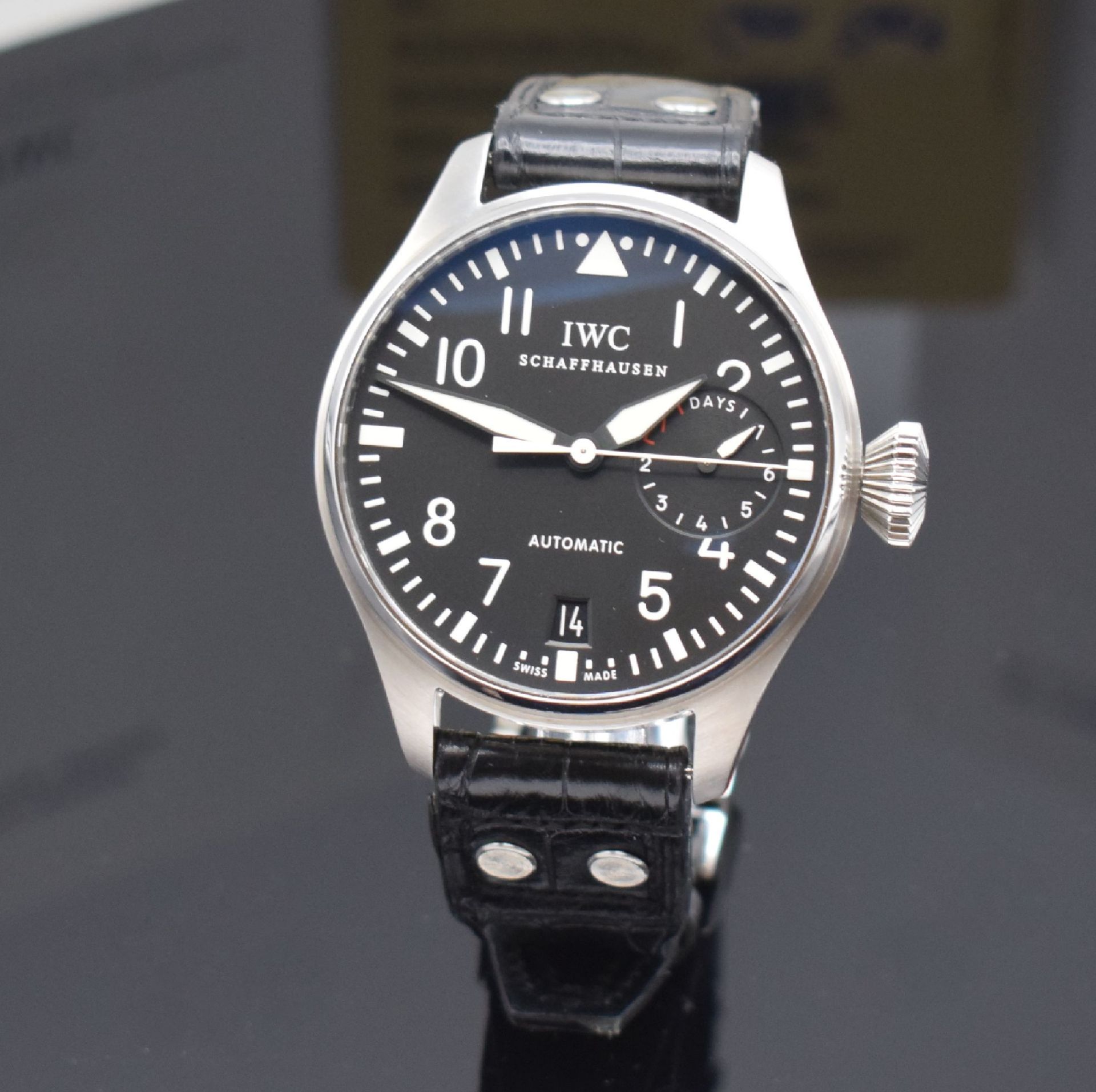 IWC große Fliegeruhr Herrenarmbanduhr Referenz IW500401, - Image 2 of 7