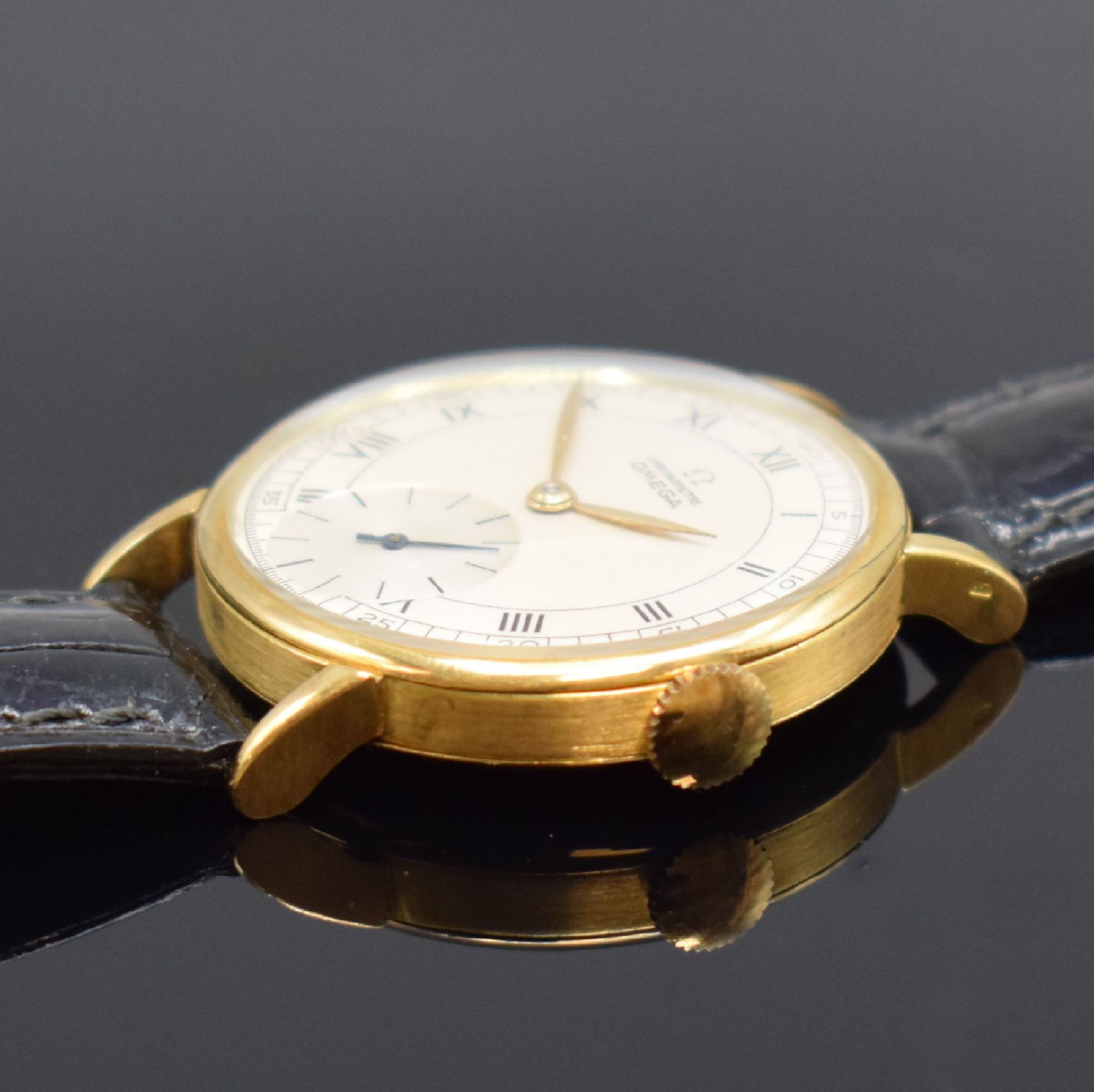 OMEGA Chronometer seltene Herrenarmbanduhr mit Kaliber - Bild 3 aus 7