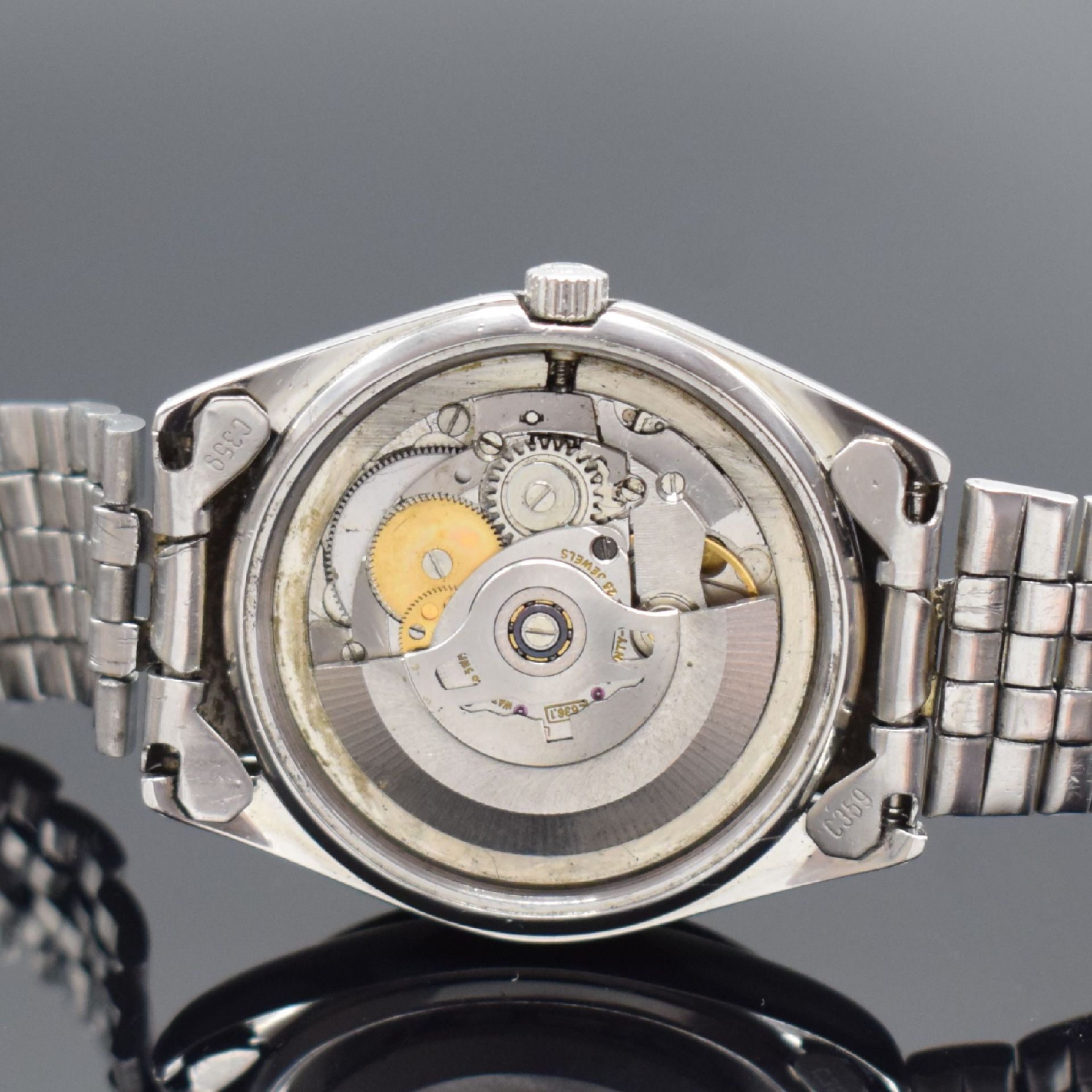 LONGINES Conquest Herrenarmbanduhr in Stahl Referenz 7971, - Image 6 of 8