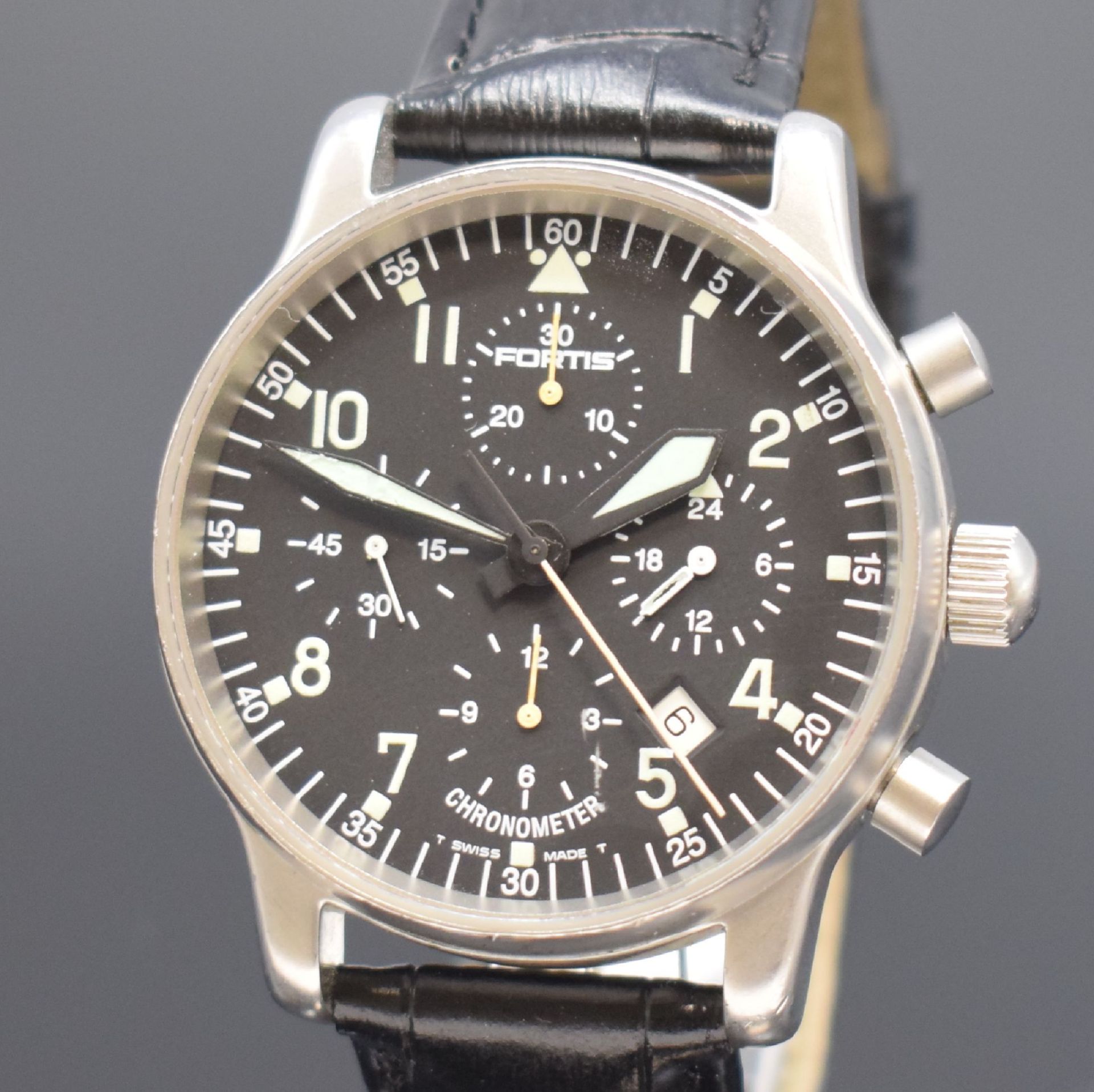 FORTIS Referenz 598.10.151 Chronometer- Chronograph in - Image 2 of 8