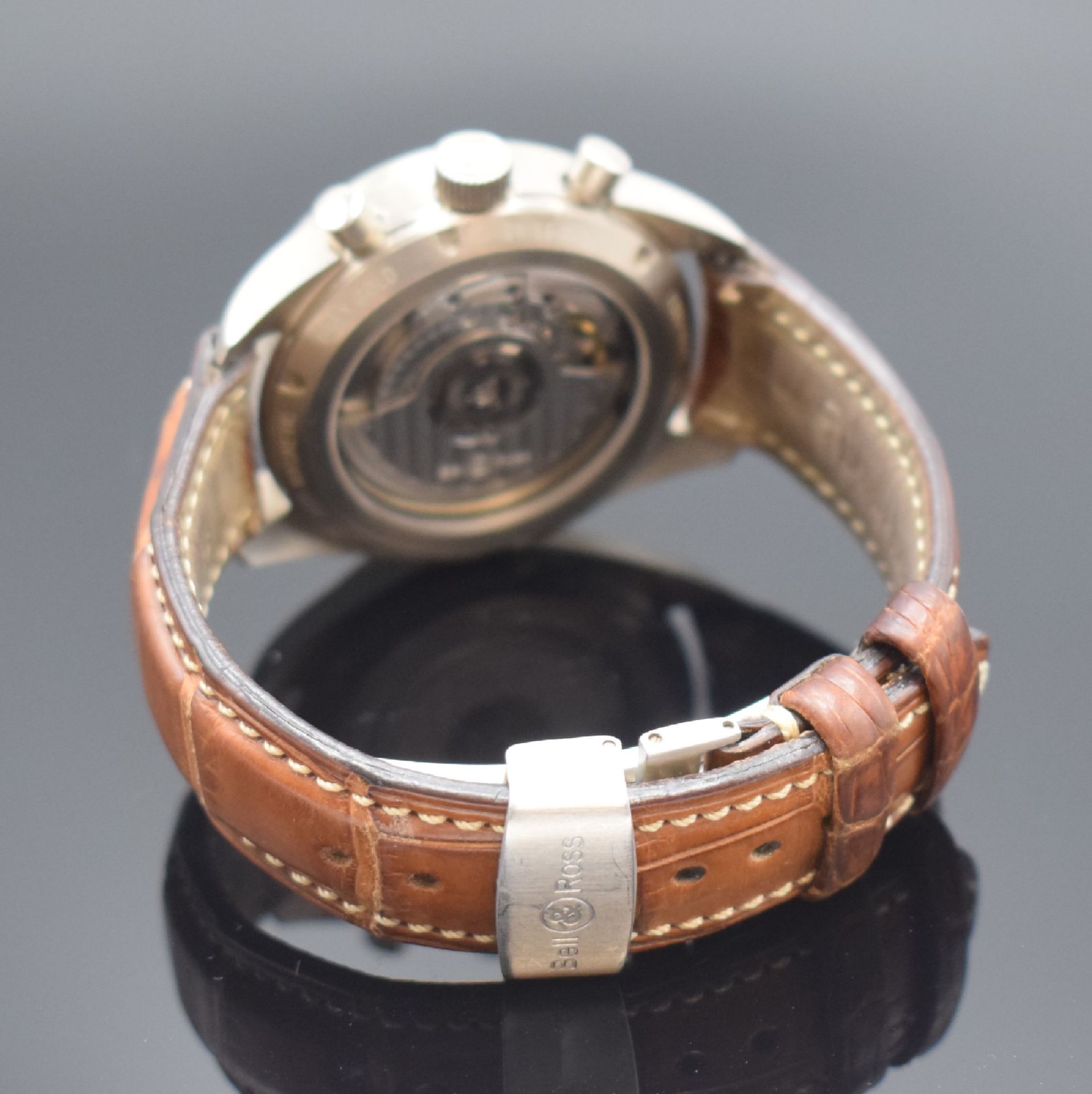 BELL & ROSS seltener Vintage 126 Armbandchronograph in - Image 3 of 6