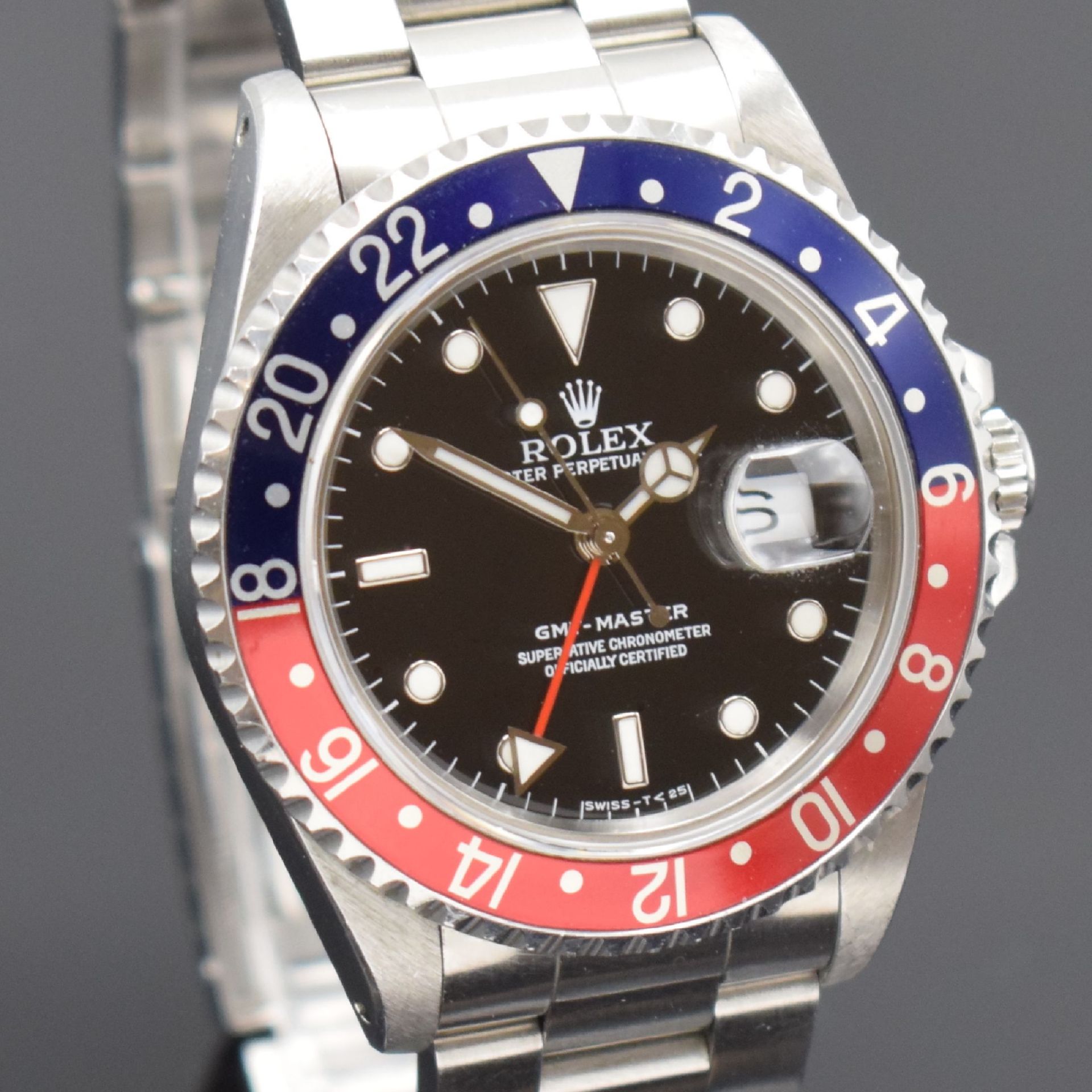 ROLEX Herrenarmbanduhr Oyster Perpetual Date GMT-Master - Bild 4 aus 8