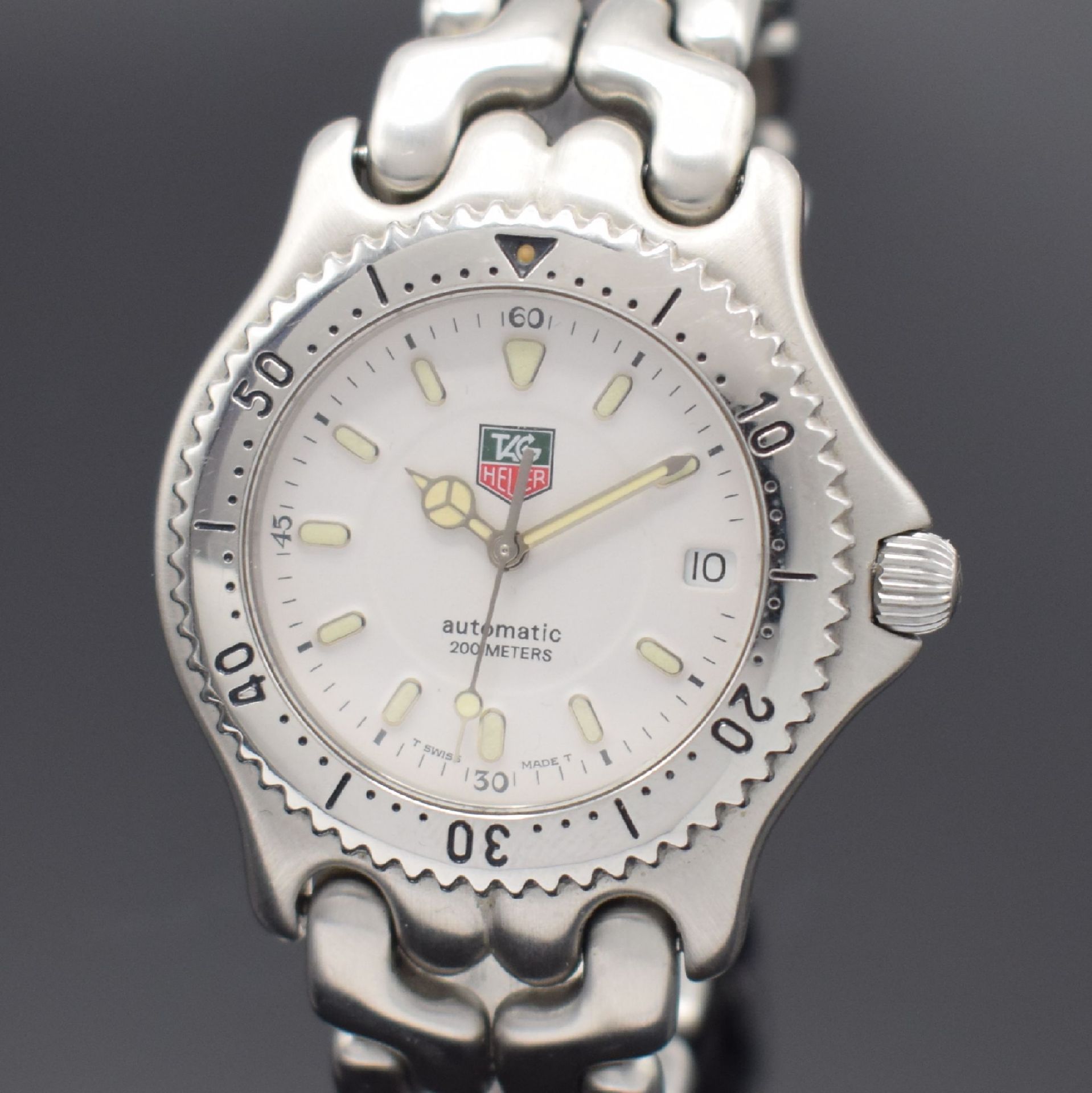 TAG HEUER Herrenarmbanduhr Referenz S89.706, Schweiz um - Bild 2 aus 5