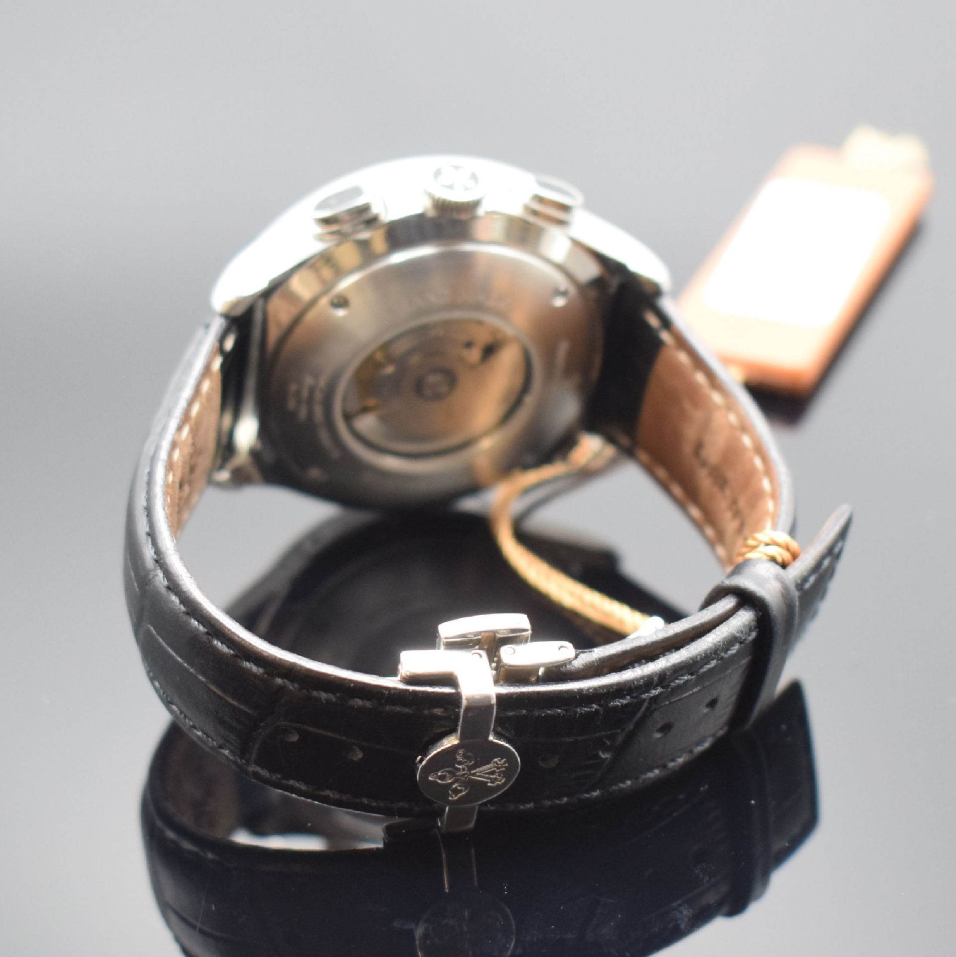 DREYFUSS & Co. Hand Made Herrenarmbanduhr mit Chronograph, - Bild 3 aus 8