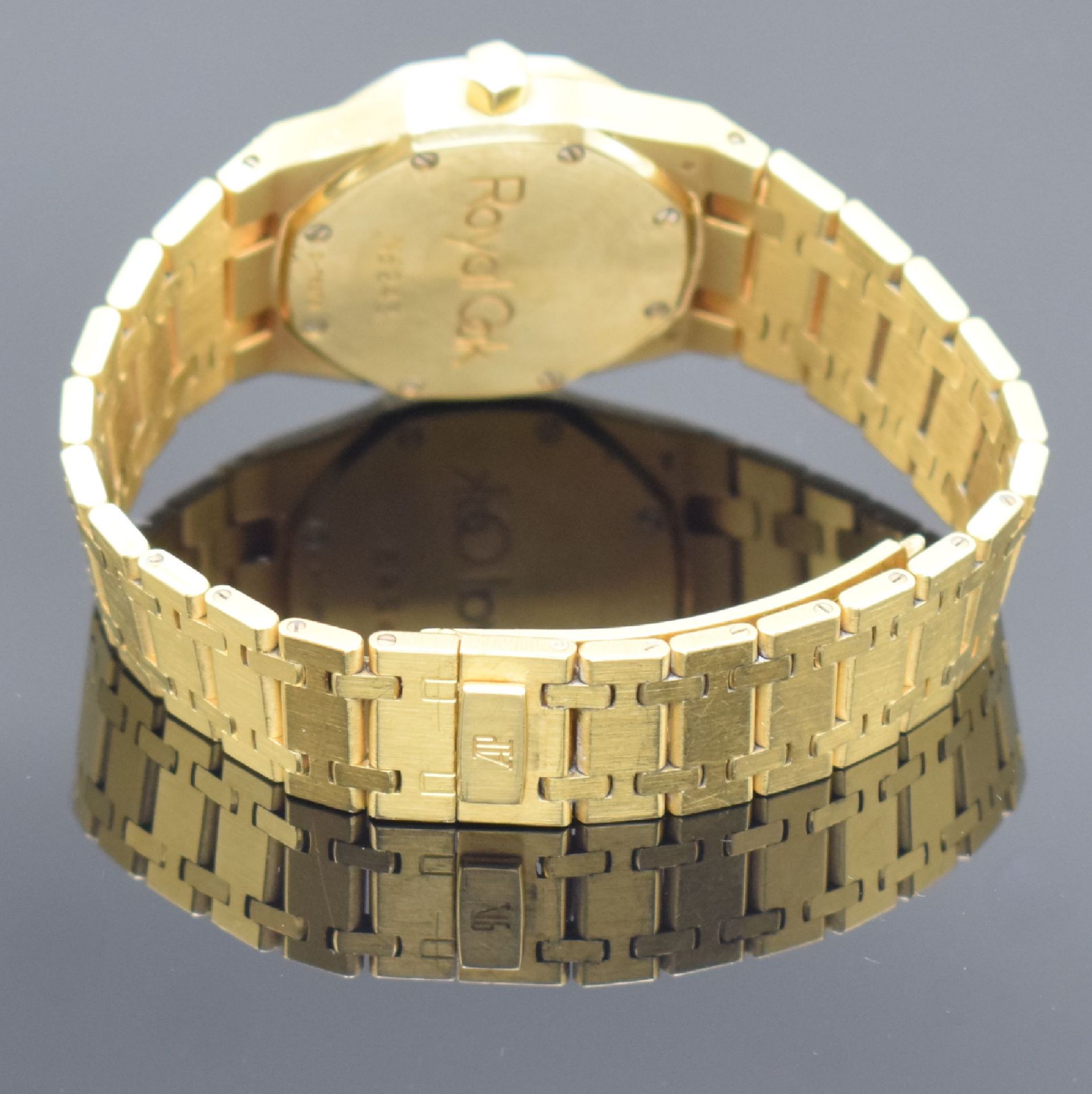 AUDEMARS PIGUET seltene Armbanduhr Royal Oak in GG 750/000 - Image 7 of 7