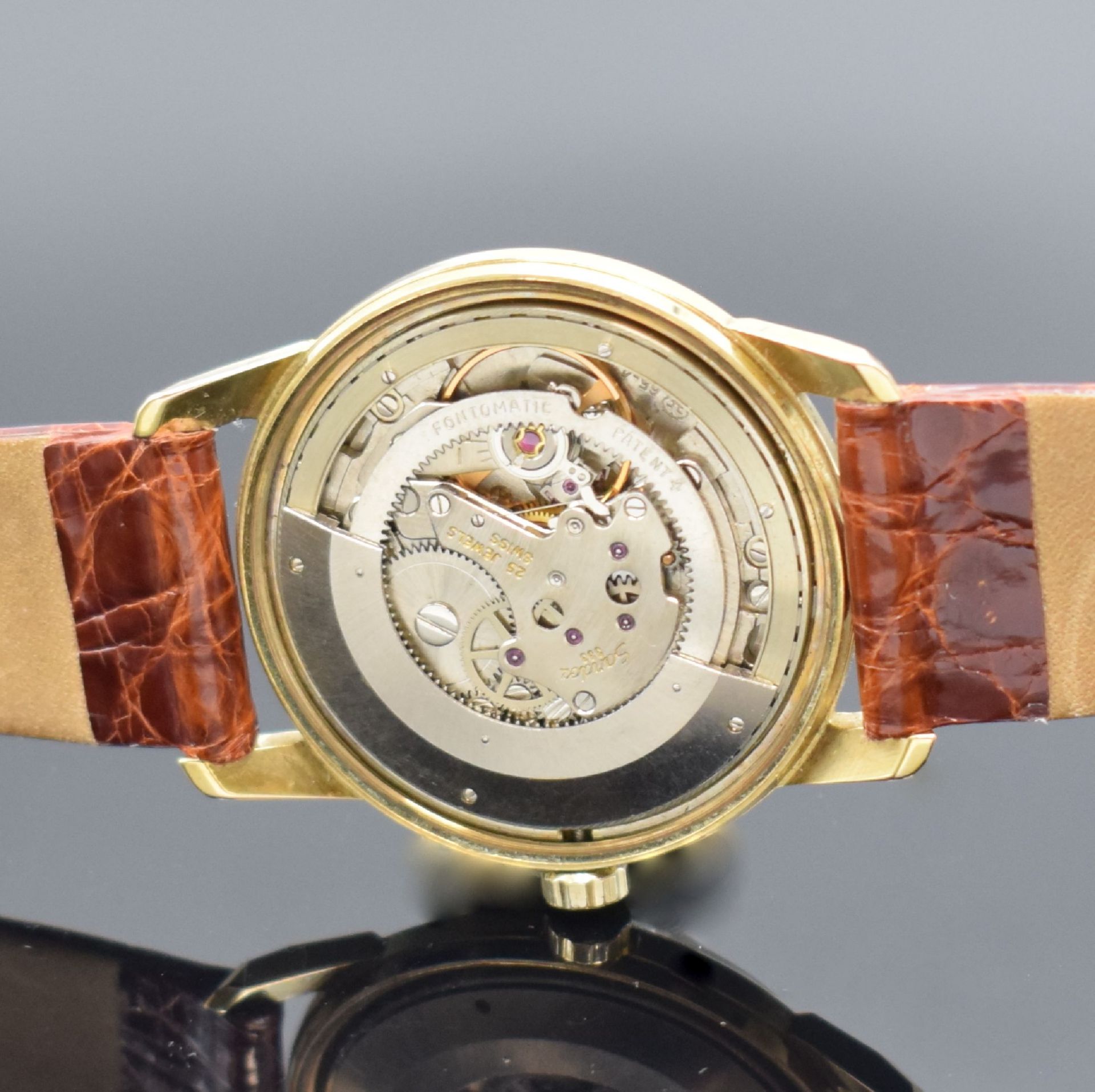 SANDOZ / BOMA 333 Armbanduhr mit seltenem Automatikwerk - Bild 6 aus 6