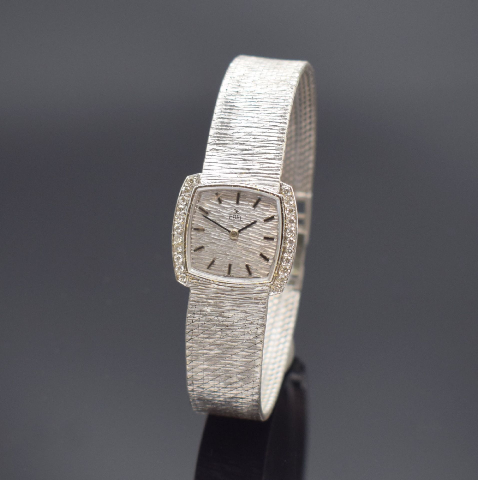 EBEL Damenarmbanduhr in WG 750/000, Handaufzug, Schweiz