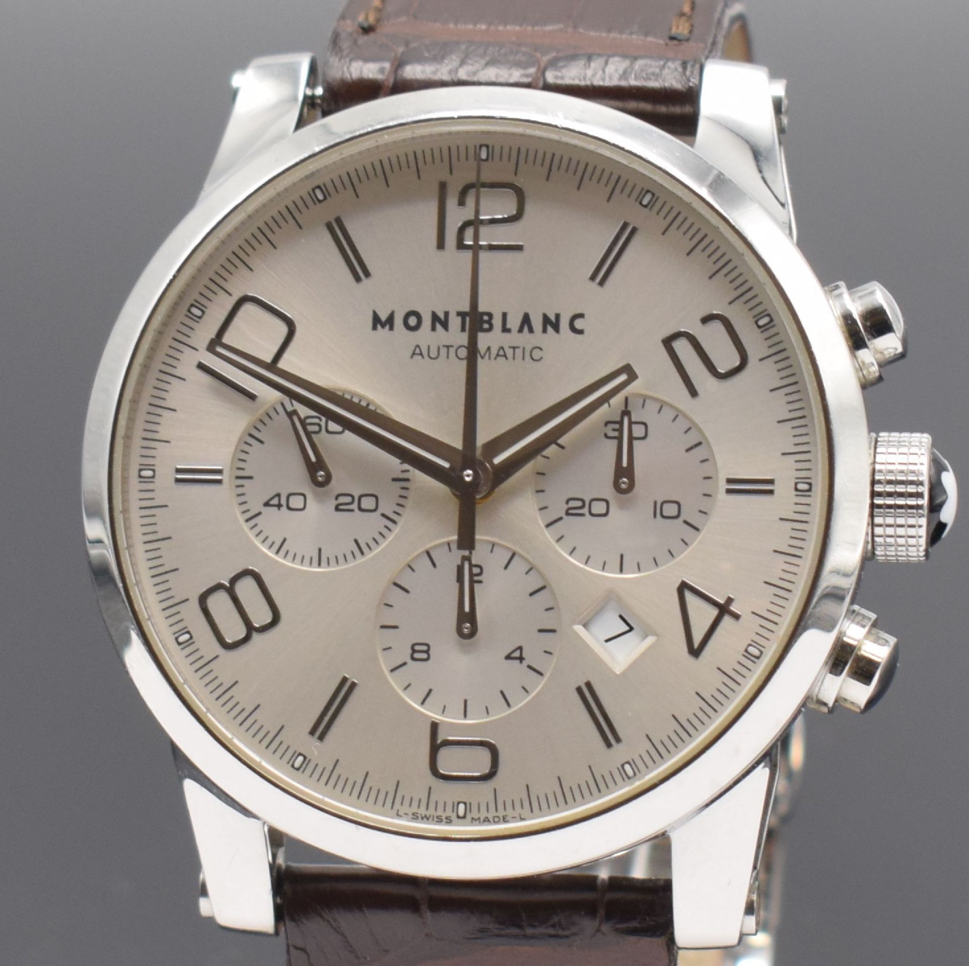 MONTBLANC Timewalker Herrenarmbanduhr mit Chronograph - Bild 2 aus 7