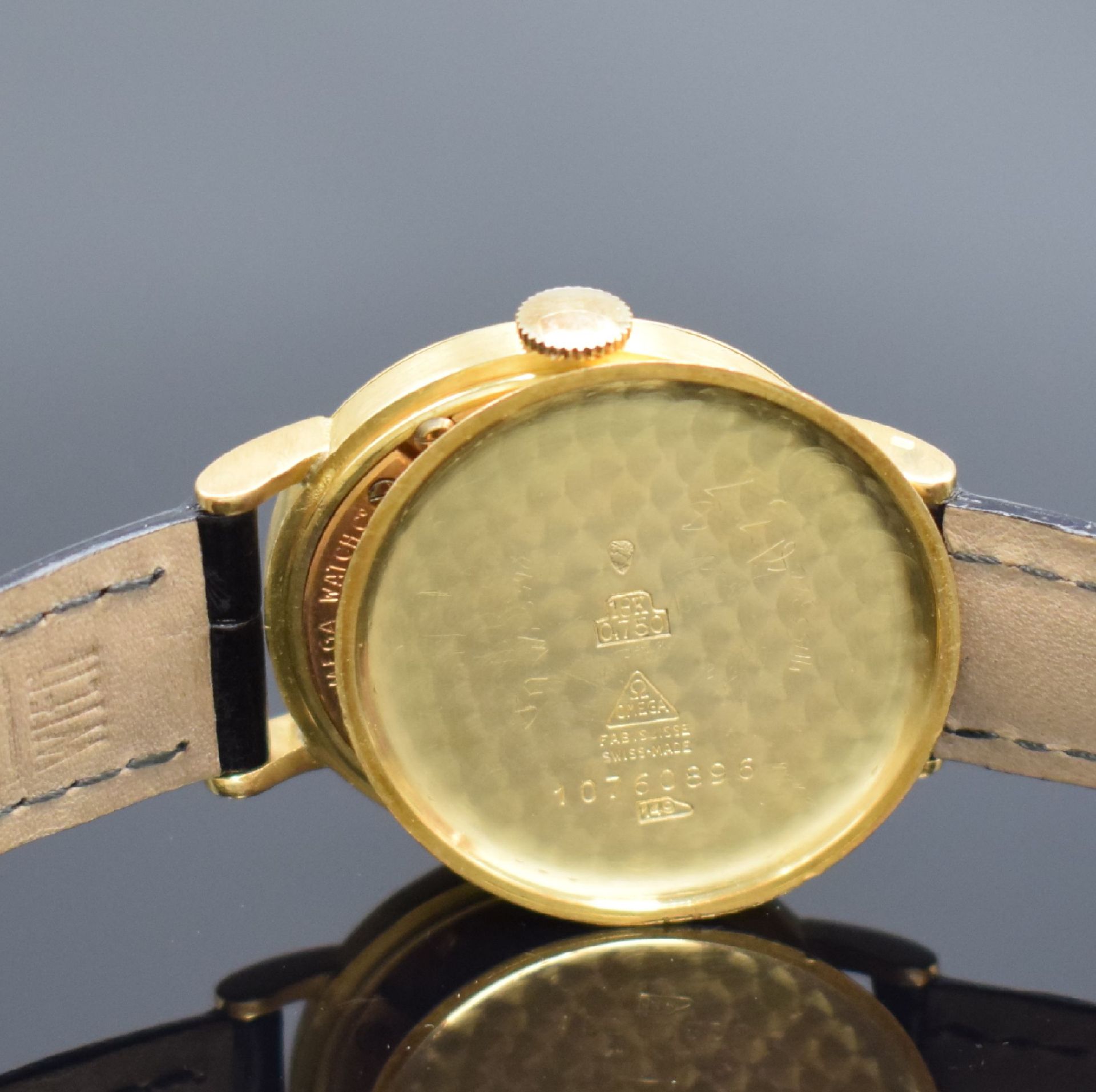 OMEGA Chronometer seltene Herrenarmbanduhr mit Kaliber - Bild 7 aus 7