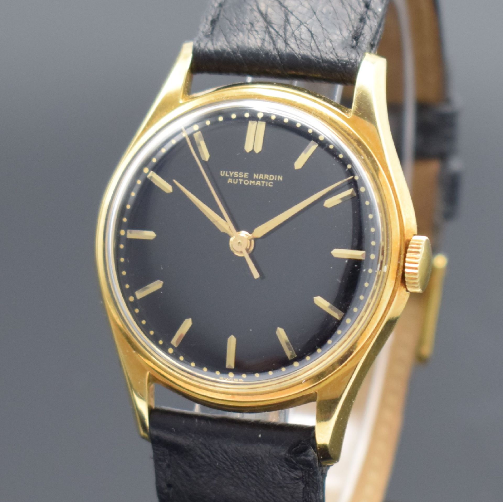 ULYSSE NARDIN Herrenarmbanduhr in GG 750/000, Schweiz um - Image 2 of 7