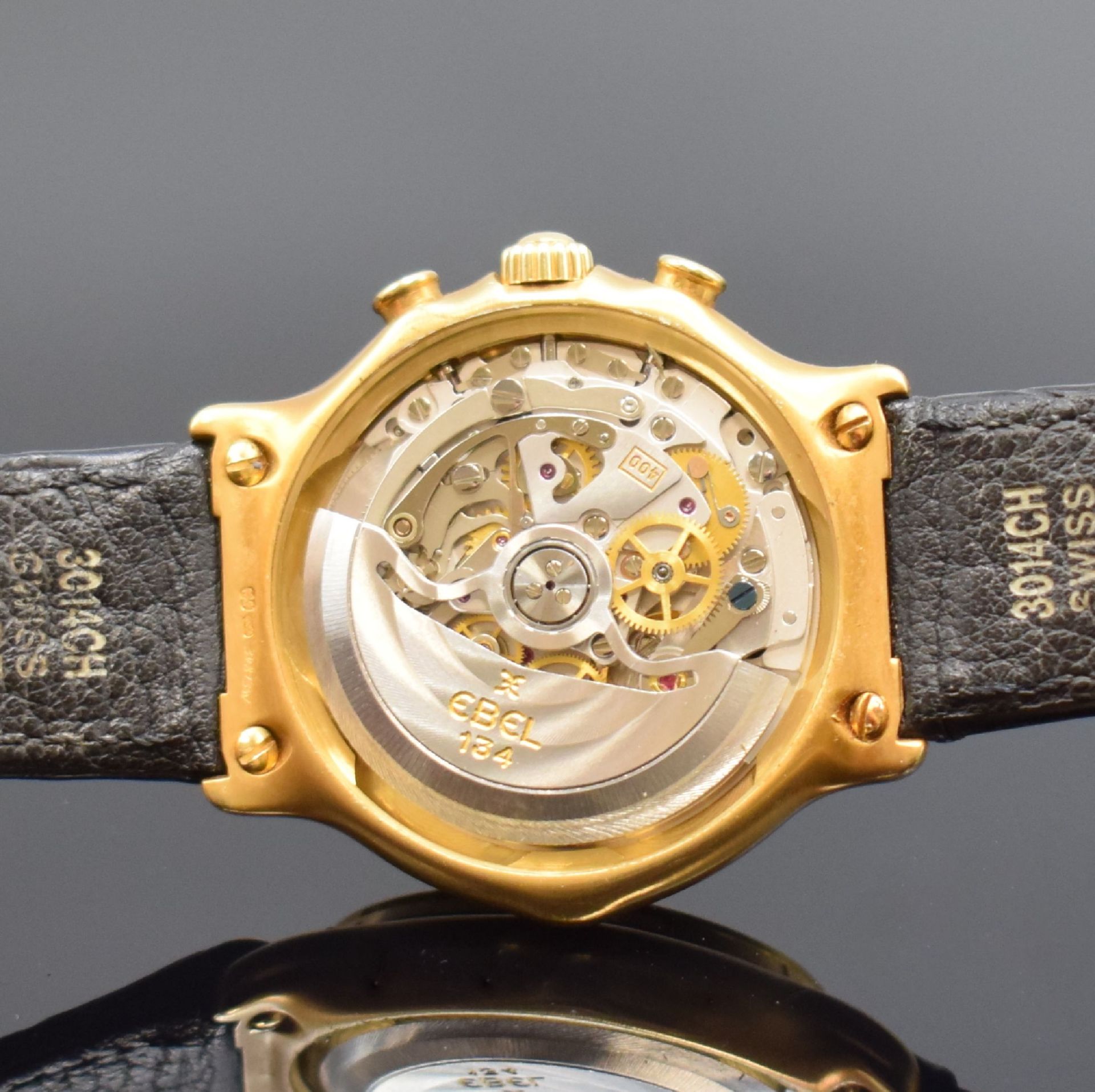 EBEL El Primero Schaltradchronograph in GG 750/000 - Image 6 of 9