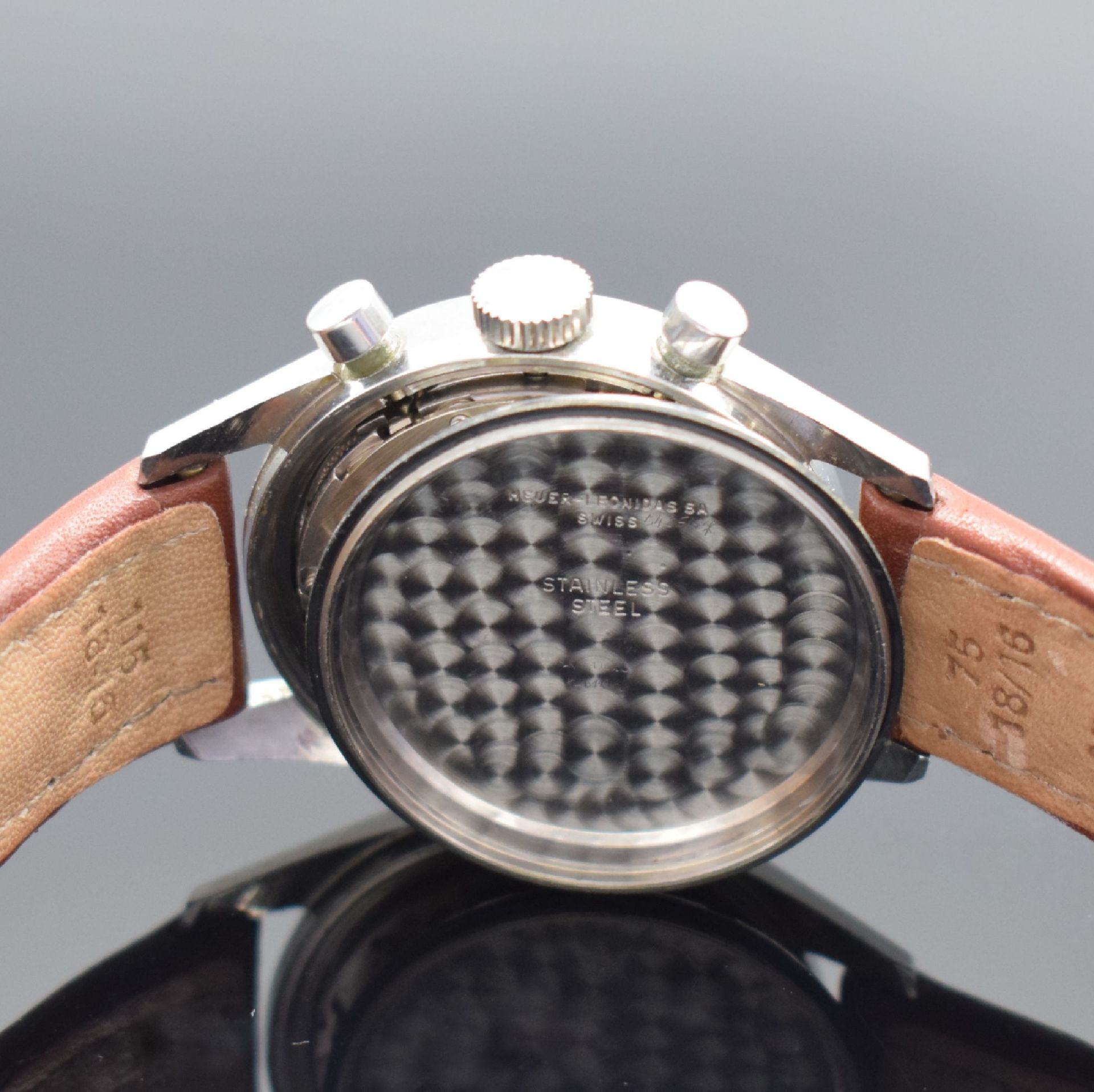 HEUER Carrera seltener, legendäre Schaltradchronograph - Image 7 of 7