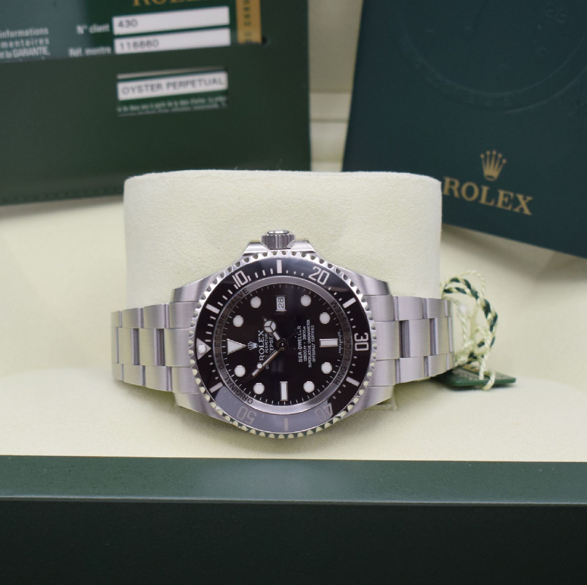 ROLEX Herrenarmbanduhr Oyster Perpetual Date Sea-Dweller - Image 5 of 5