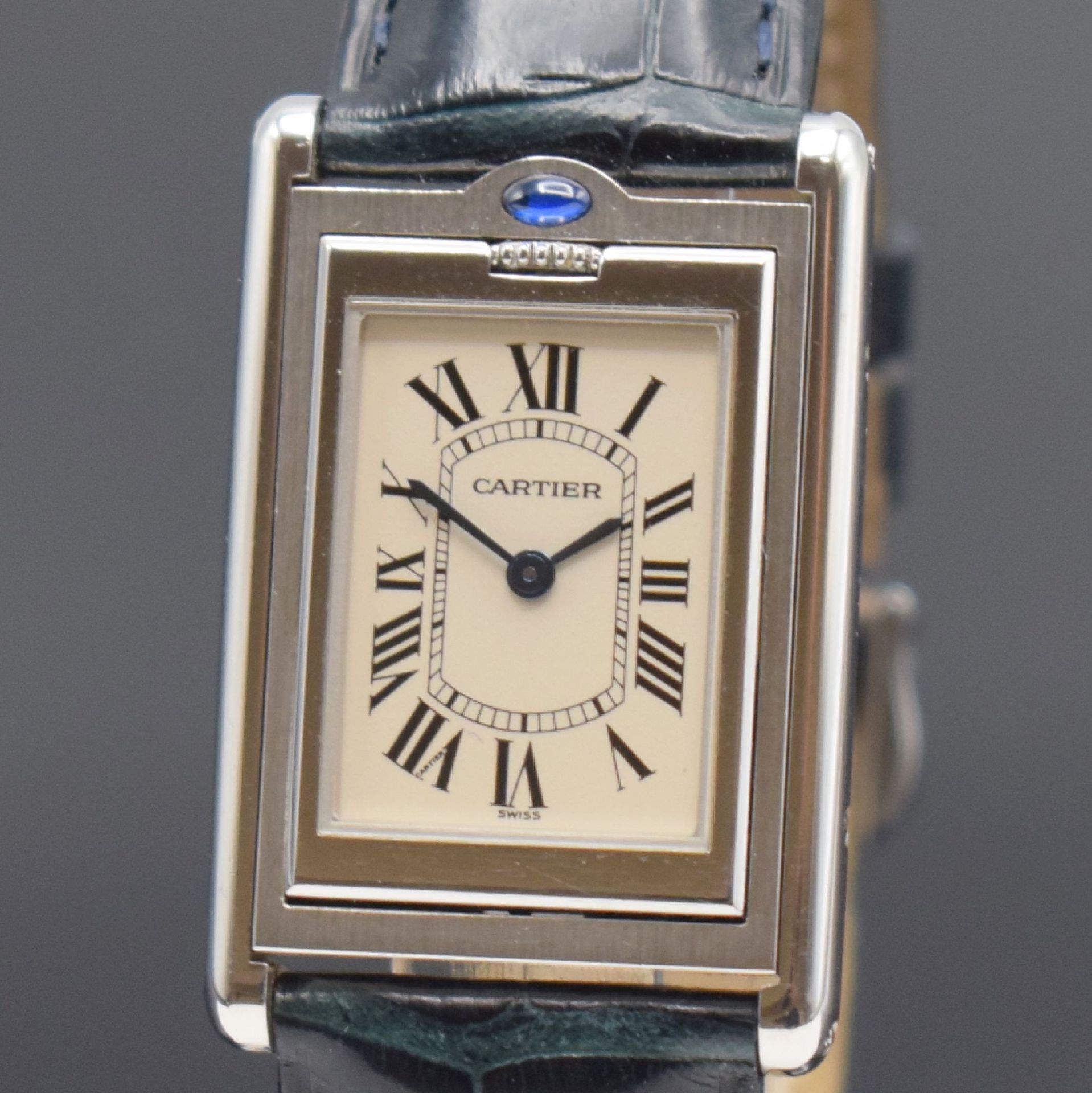 CARTIER Basculante Armbanduhr Referenz 2405, Schweiz um - Bild 2 aus 7