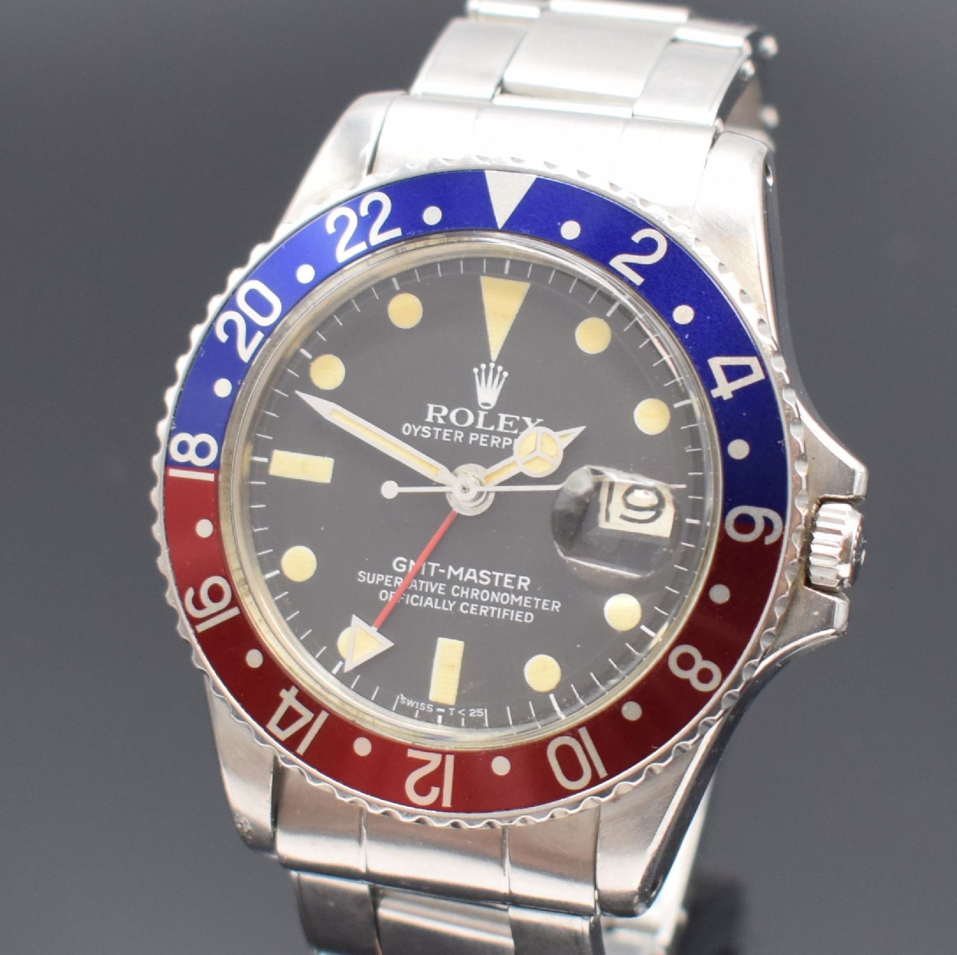 ROLEX Herrenarmbanduhr Oyster Perpetual GMT- Master - Image 2 of 11