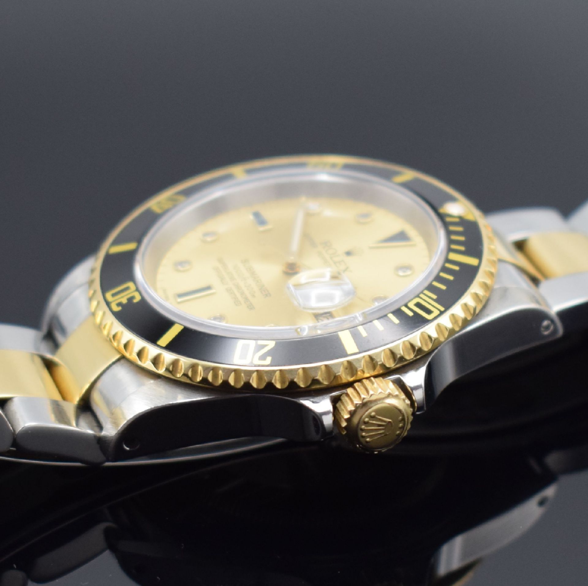 ROLEX Oyster Perpetual Submariner Referenz 16613 mit sog. - Bild 4 aus 6