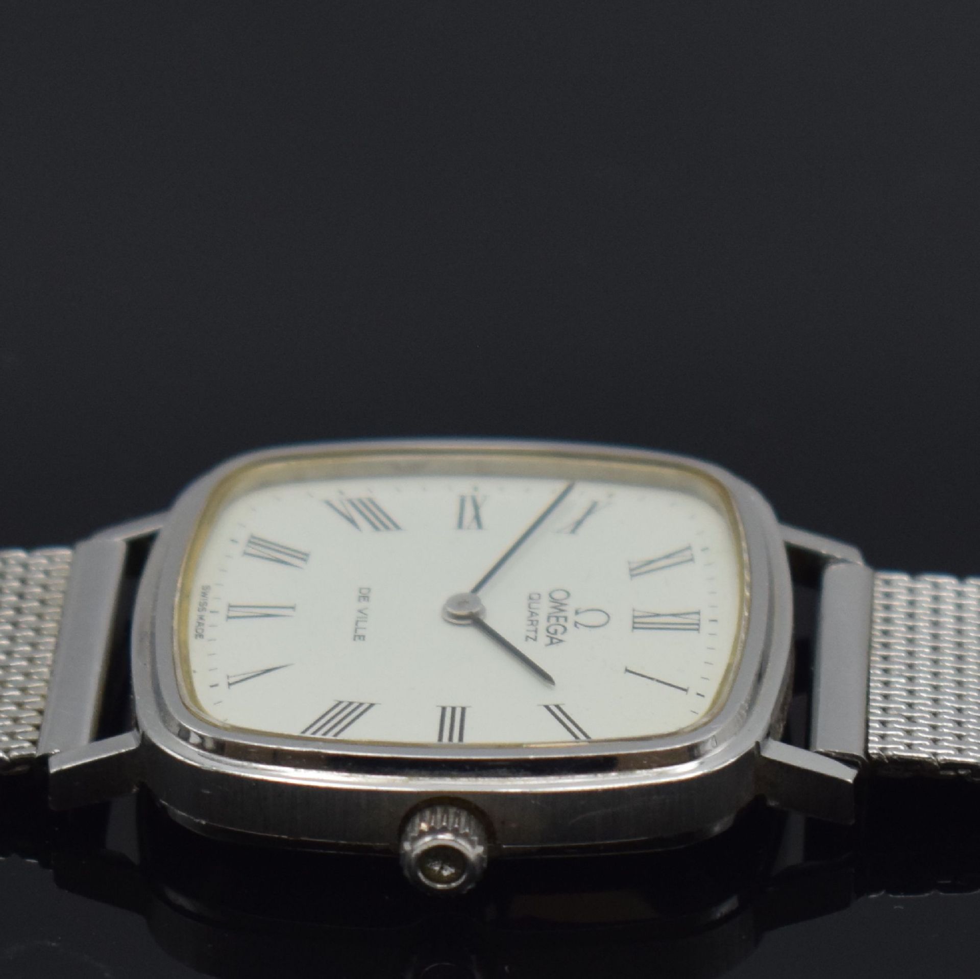 OMEGA De Ville Quartz Armbanduhr in Stahl Referenz MD 191 - Bild 5 aus 6