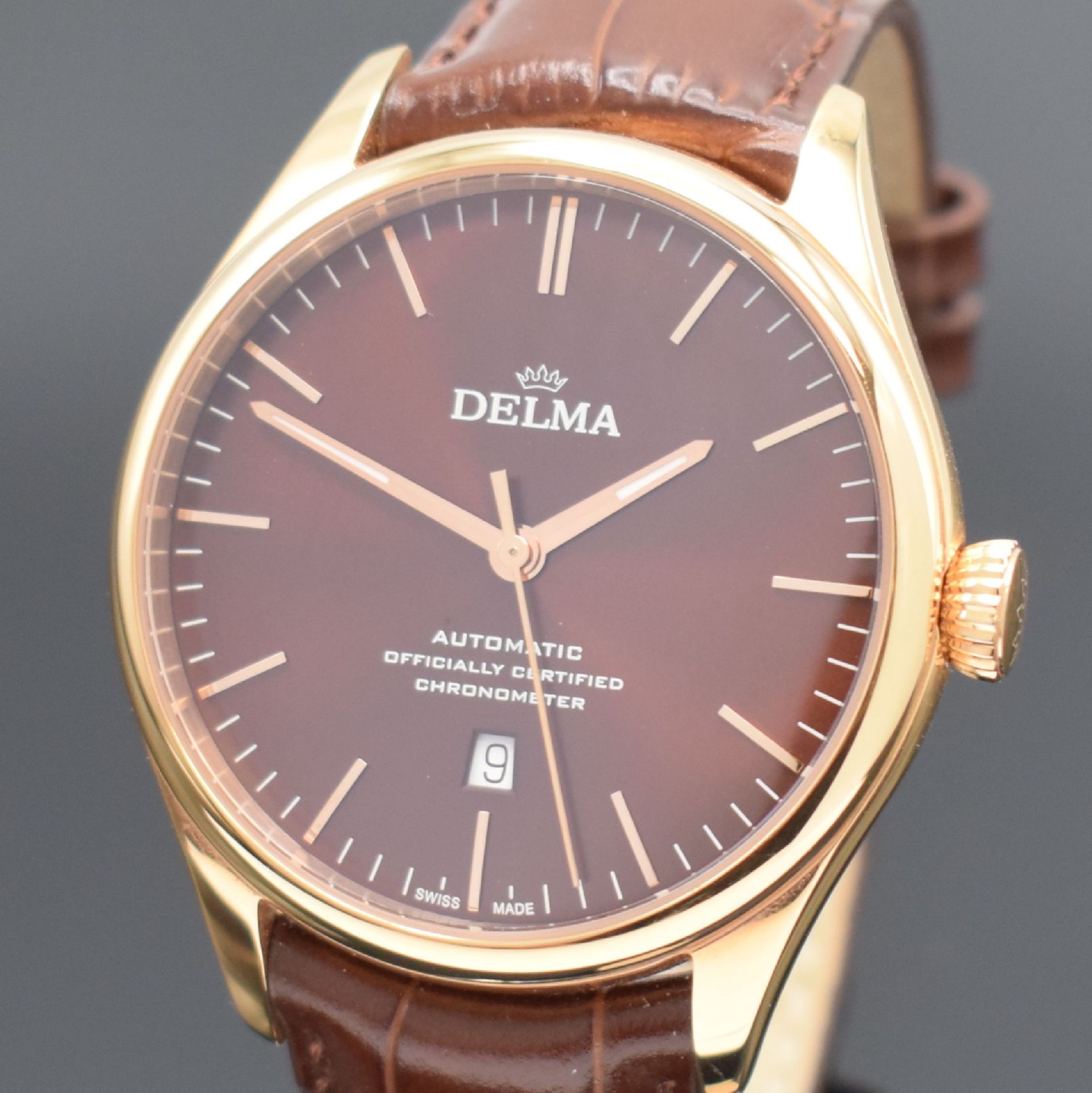 DELMA limitierter Armbandchronometer, Schweiz um 2020, - Image 2 of 6