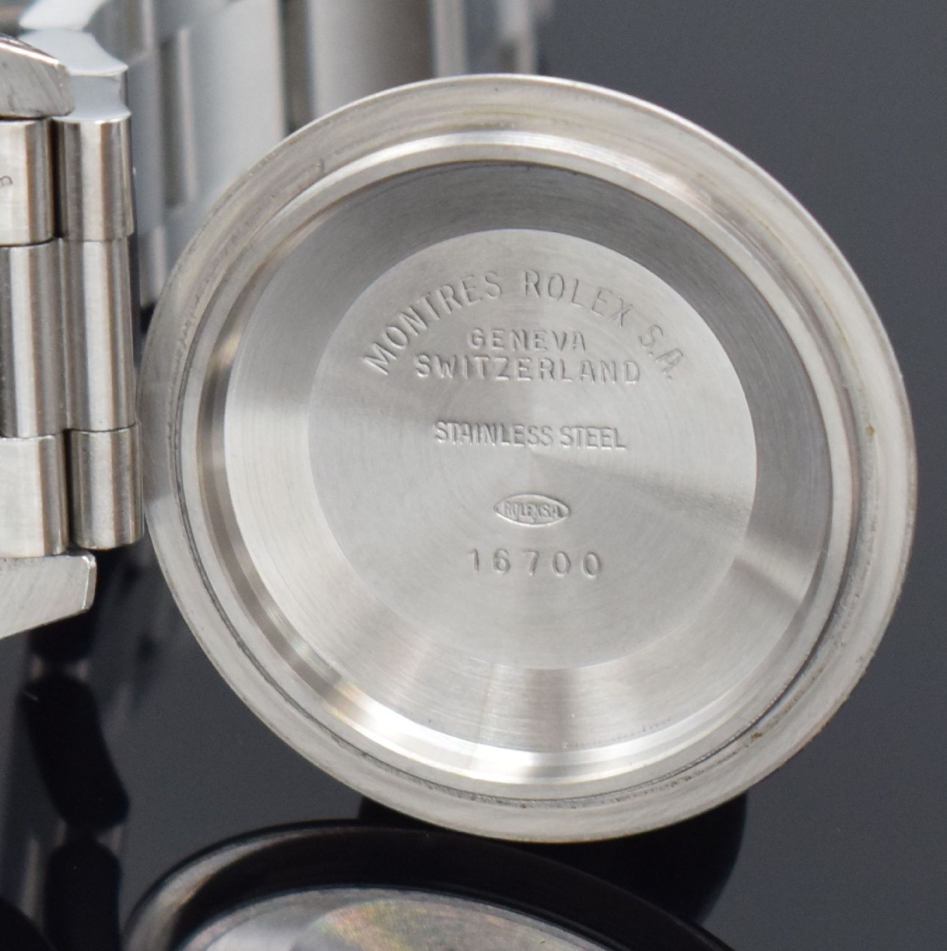 ROLEX Herrenarmbanduhr Oyster Perpetual Date GMT-Master - Image 8 of 8